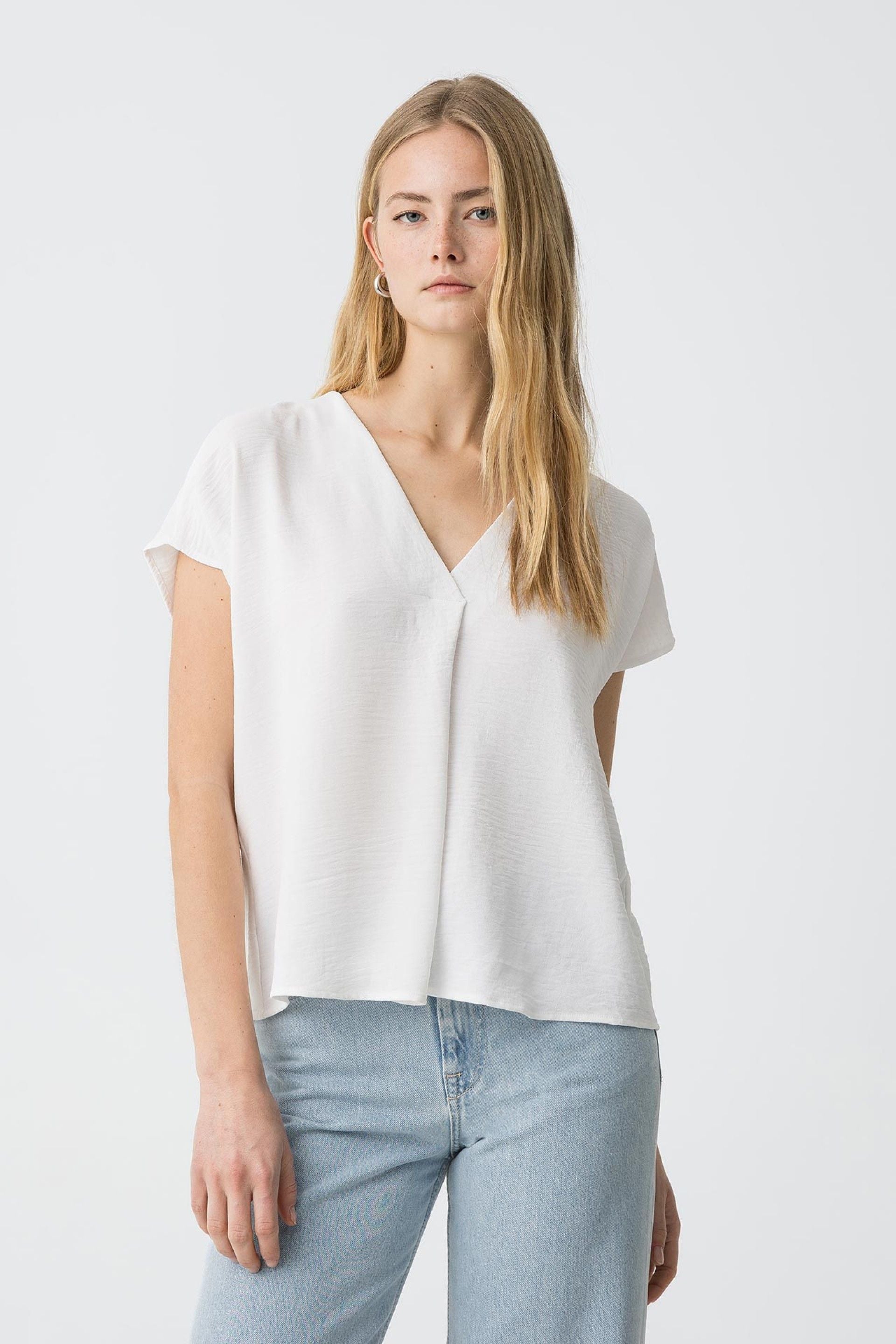 Blusa Maxine Blanca