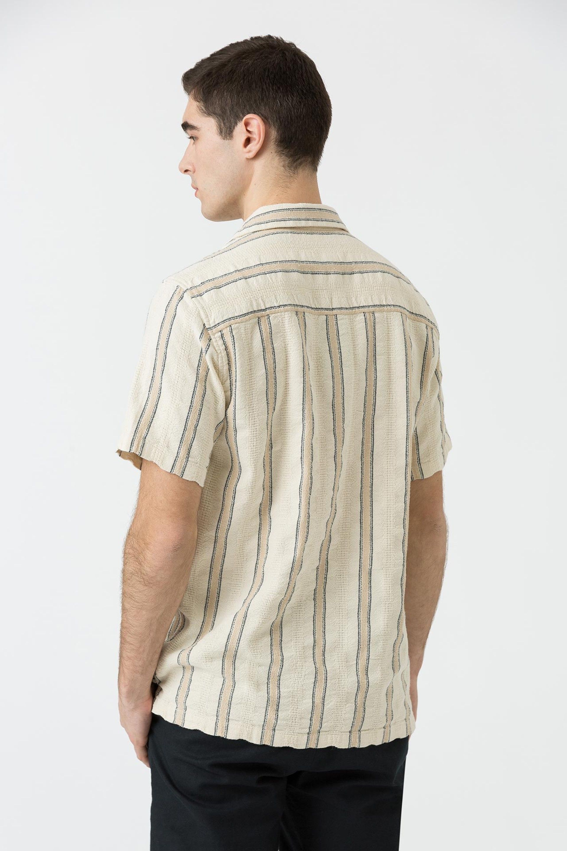 Camisa Manu Rayas Beige