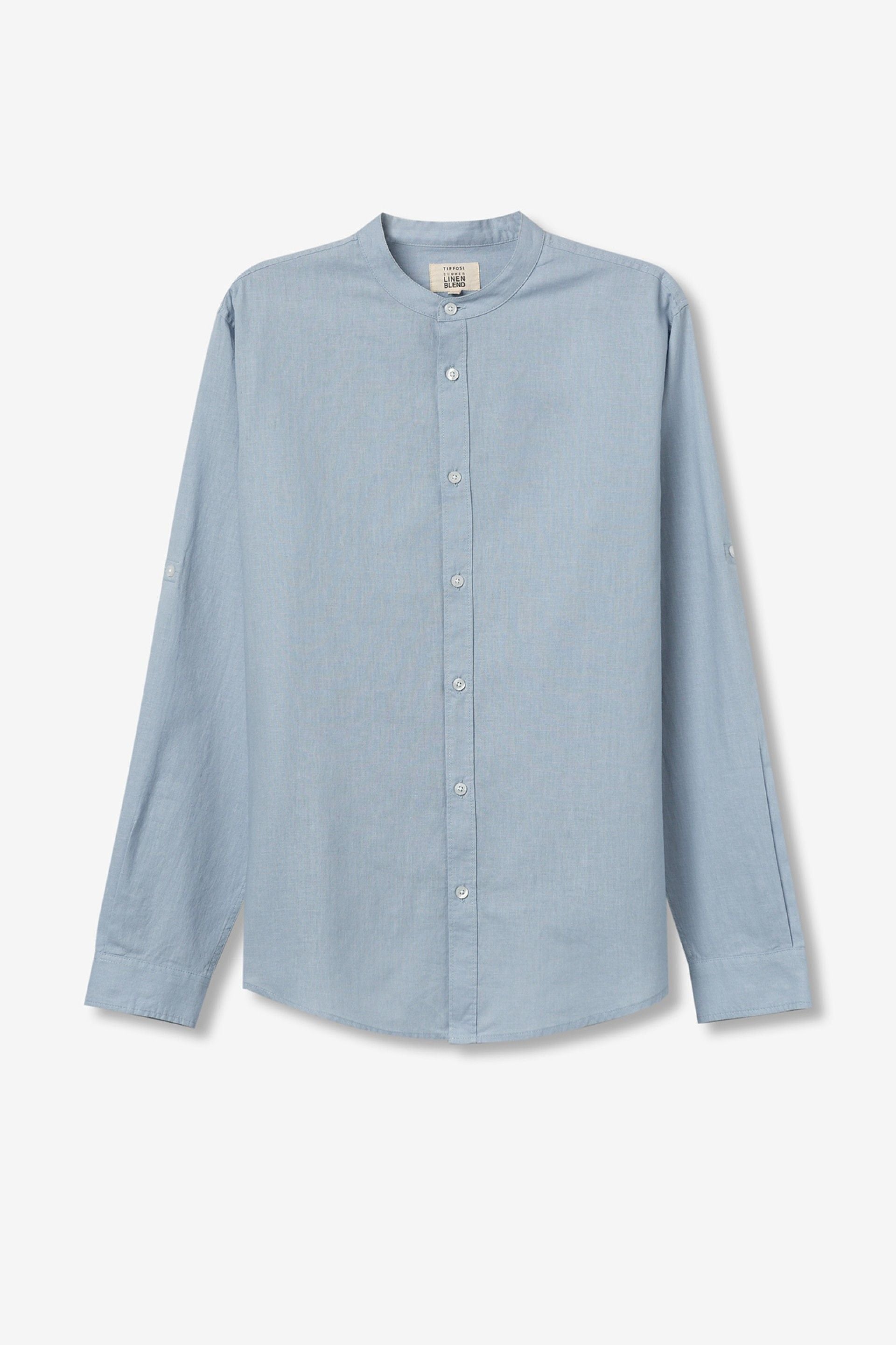 Camisa Bishop Azul