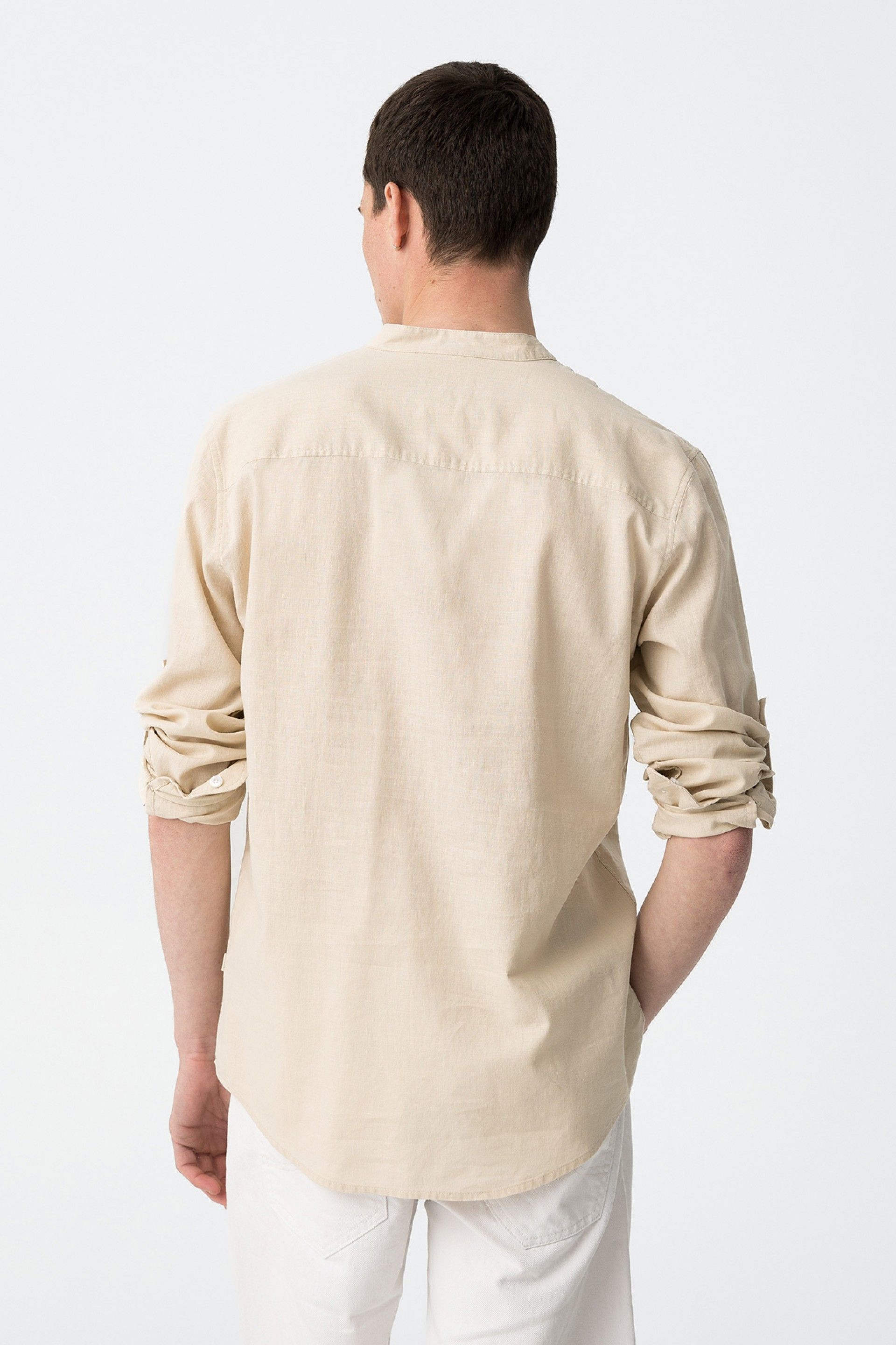 Camisa Bishop Beige