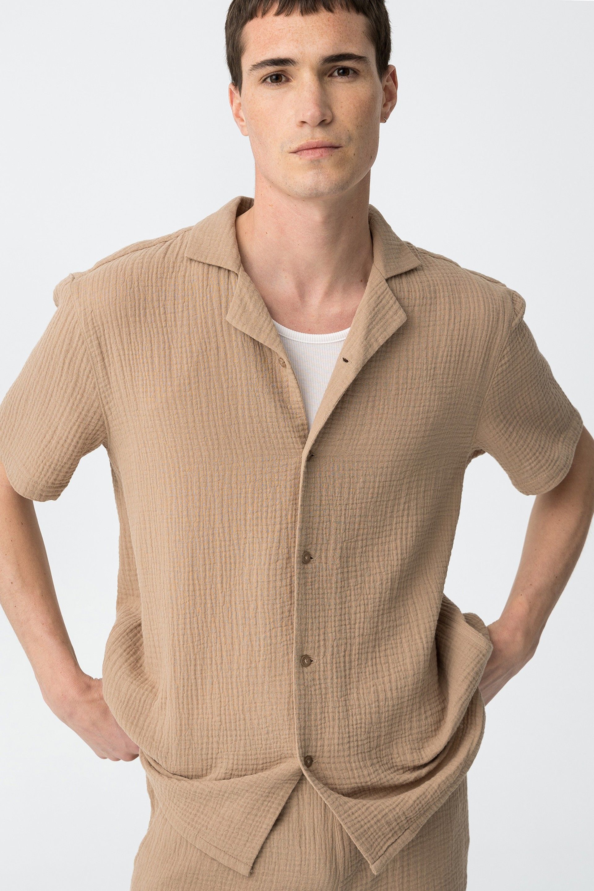 Camisa Melocoton Beige