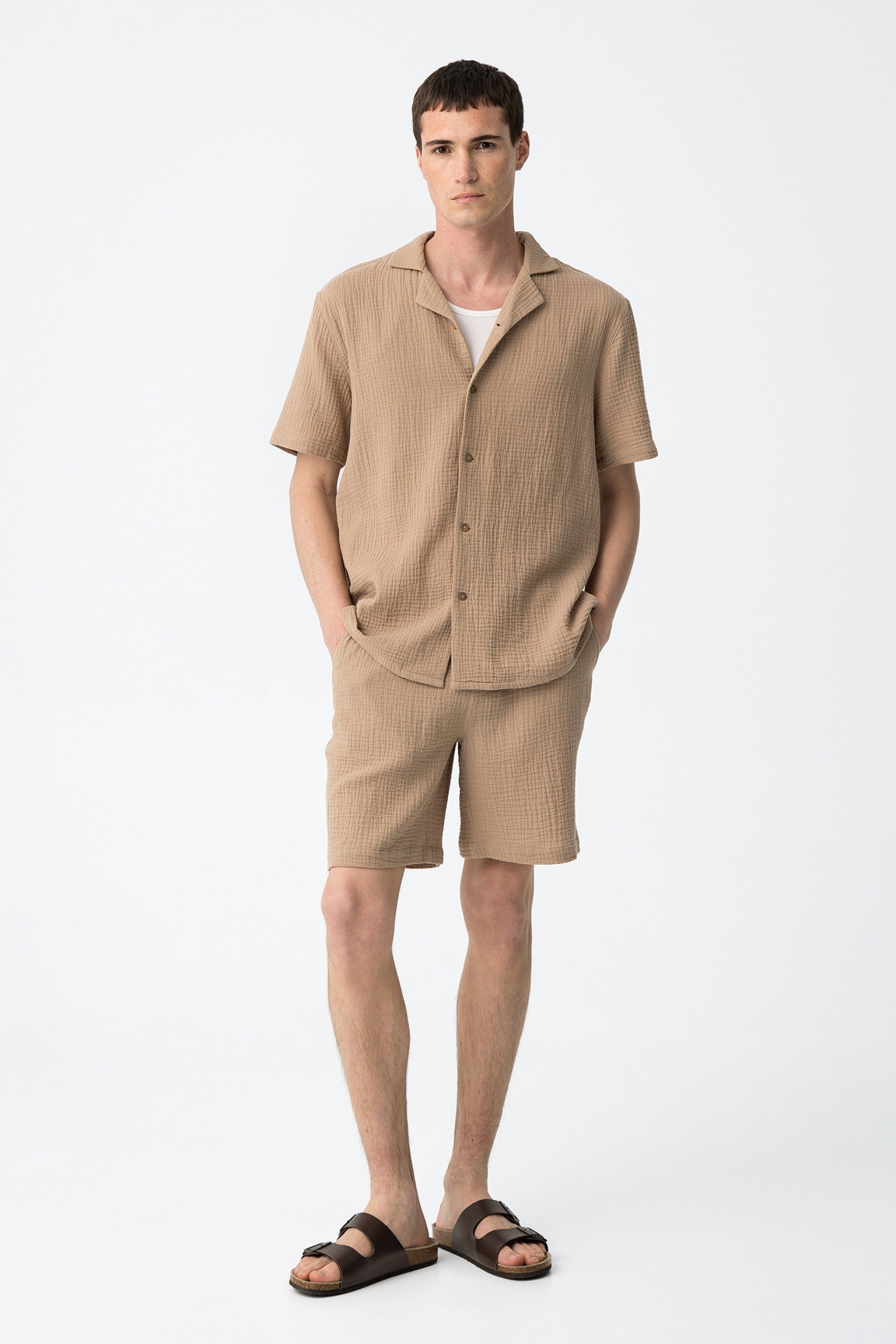 Camisa Melocoton Beige