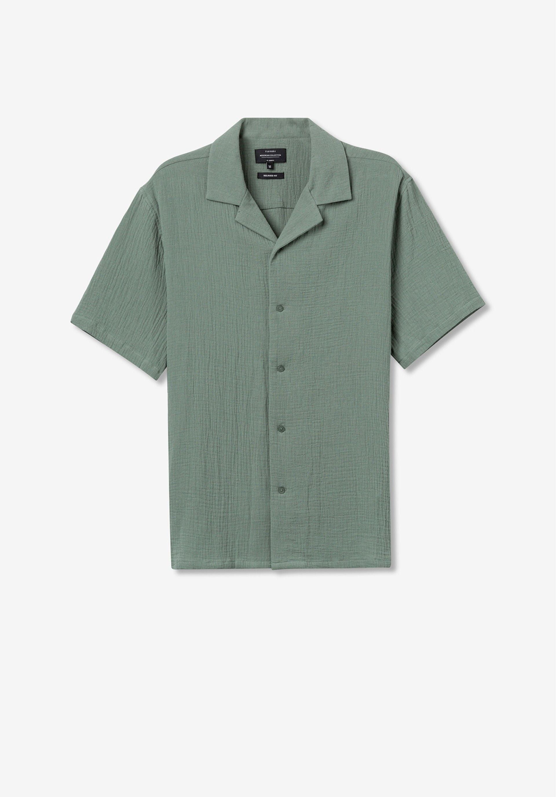 Camisa Melocoton Verde Pistacho