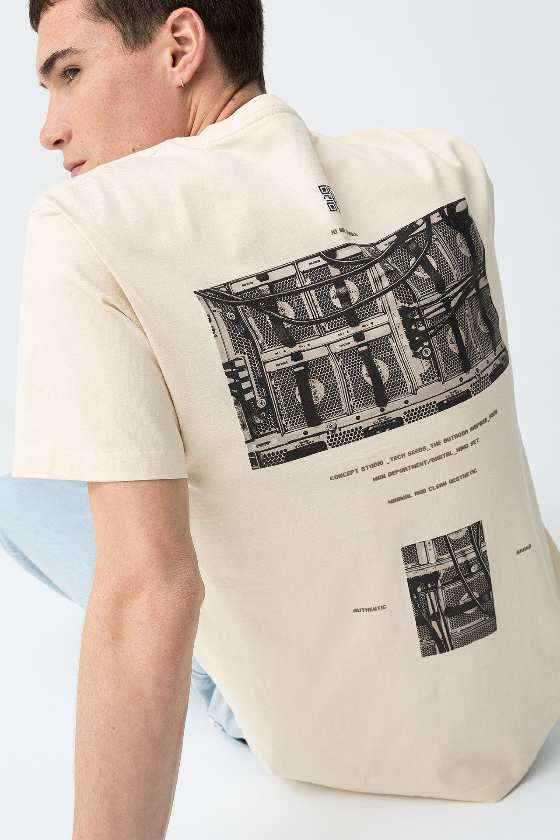 Camiseta Weston Beige