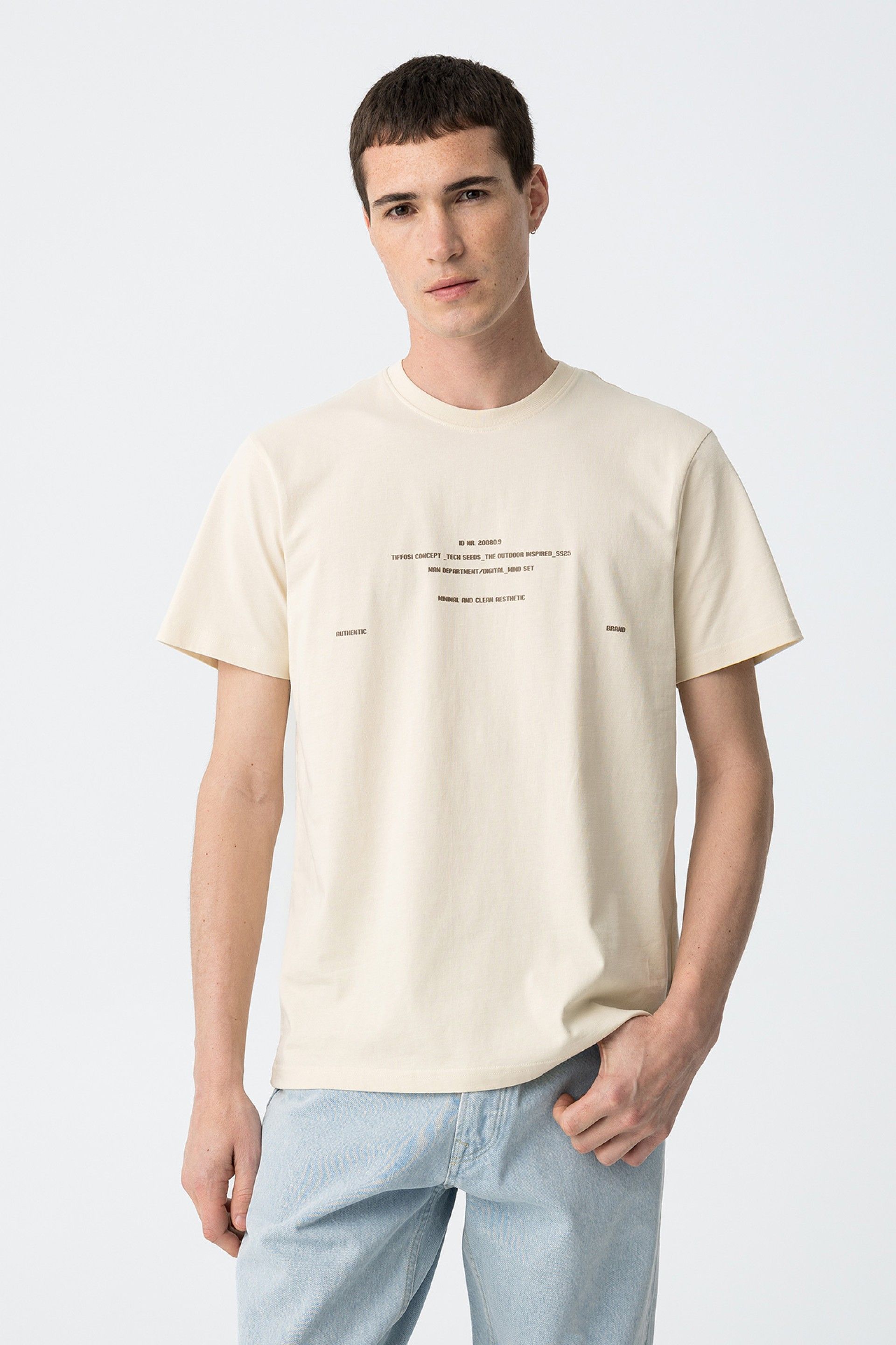 Camiseta Weston Beige