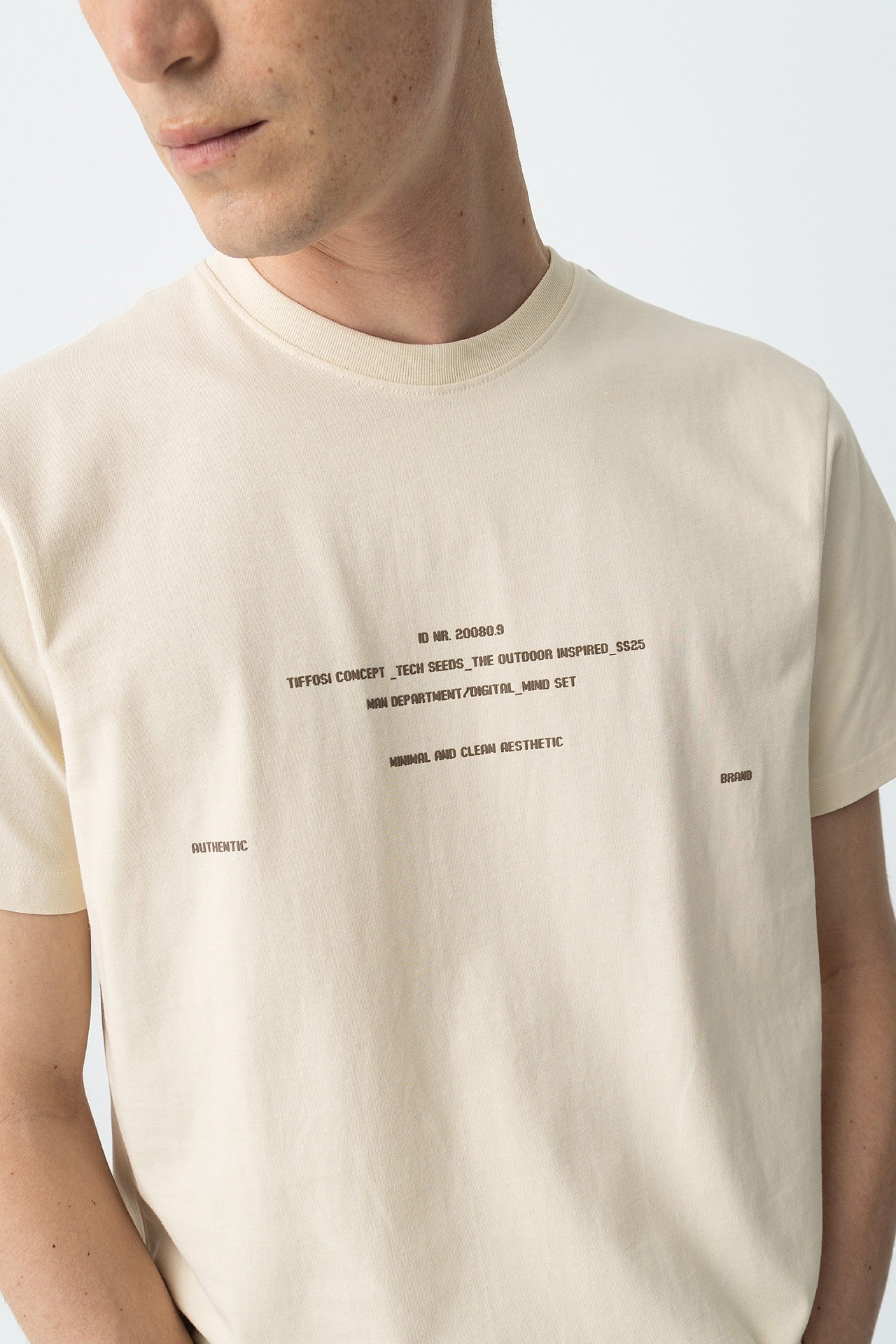 Camiseta Weston Beige