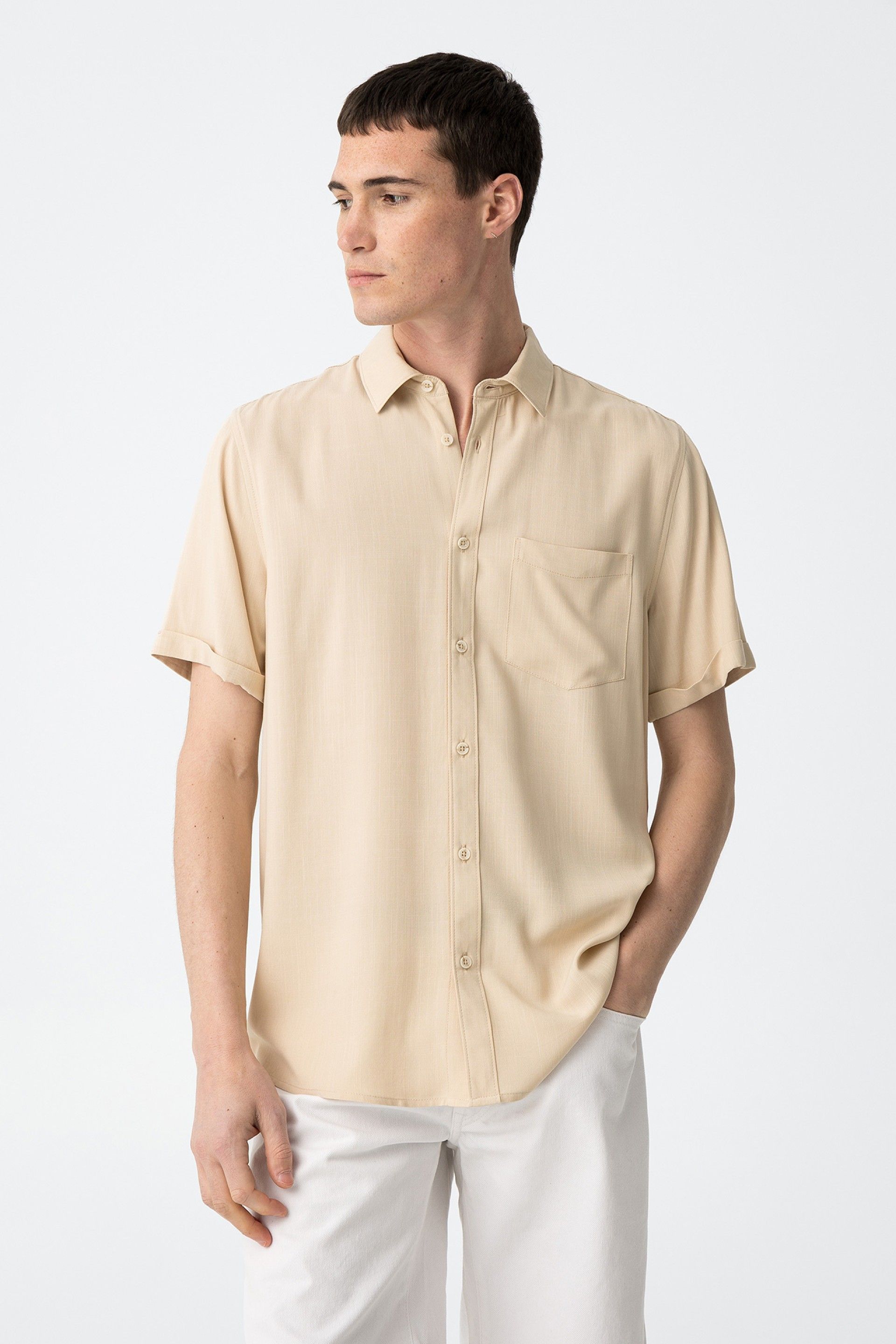 Camisa Mack Beige
