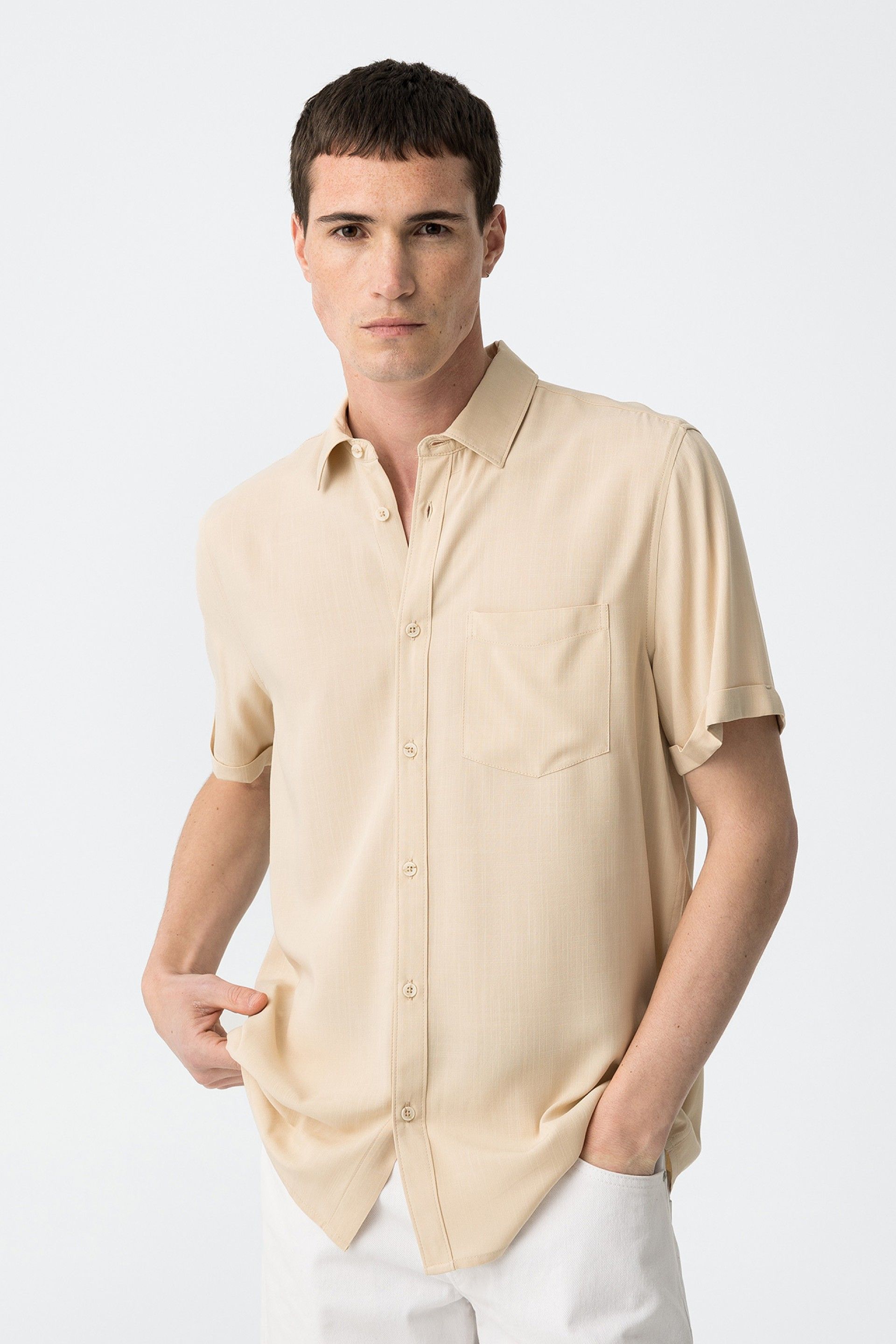 Camisa Mack Beige