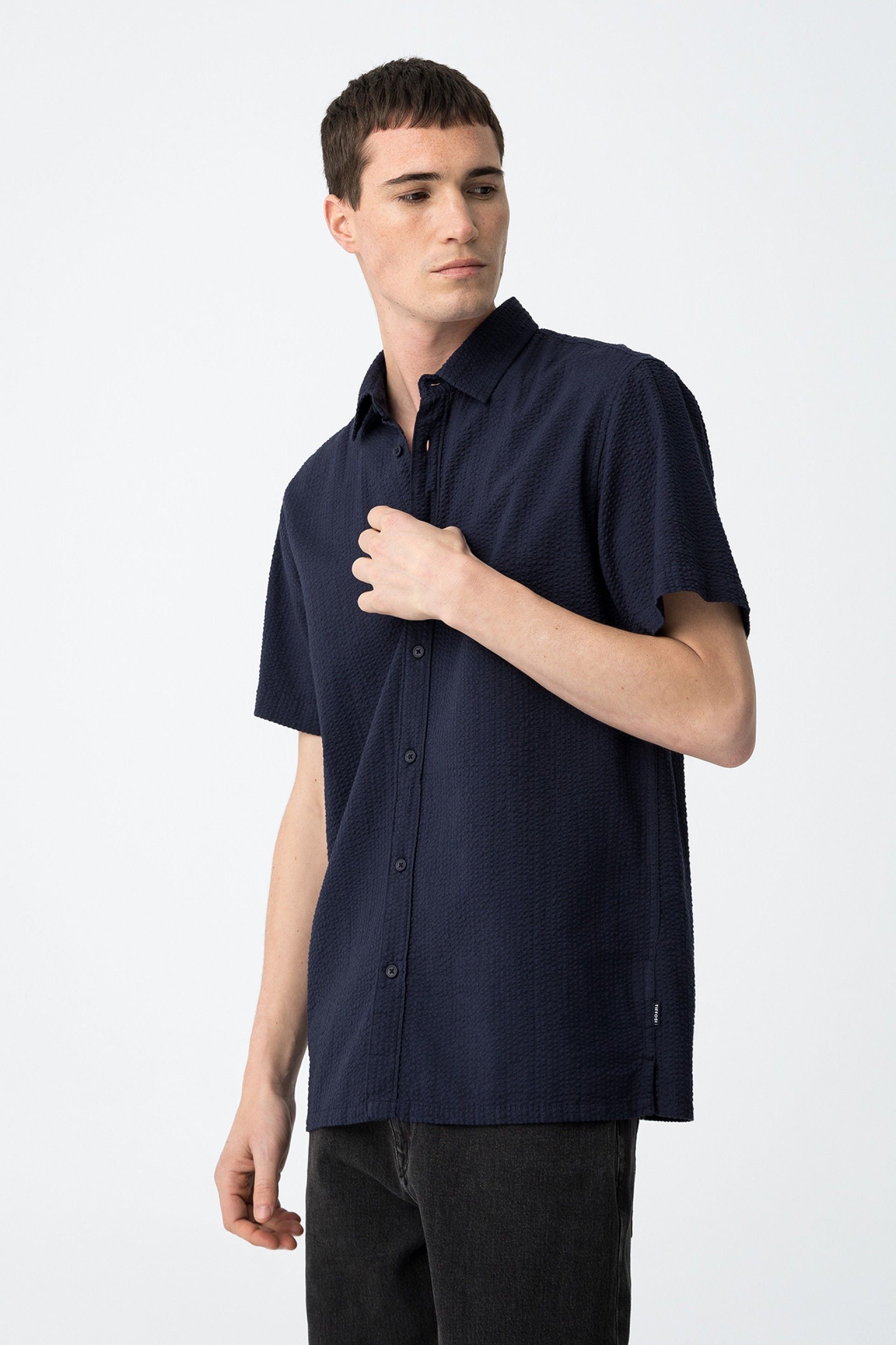 Camisa Miles Marino