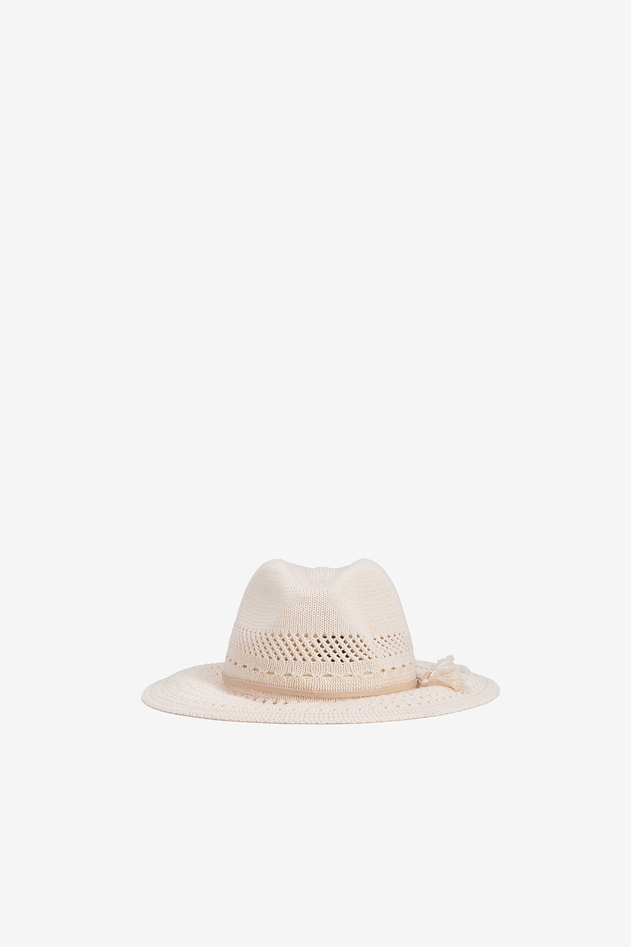 Sombrero Beige Flecos 381