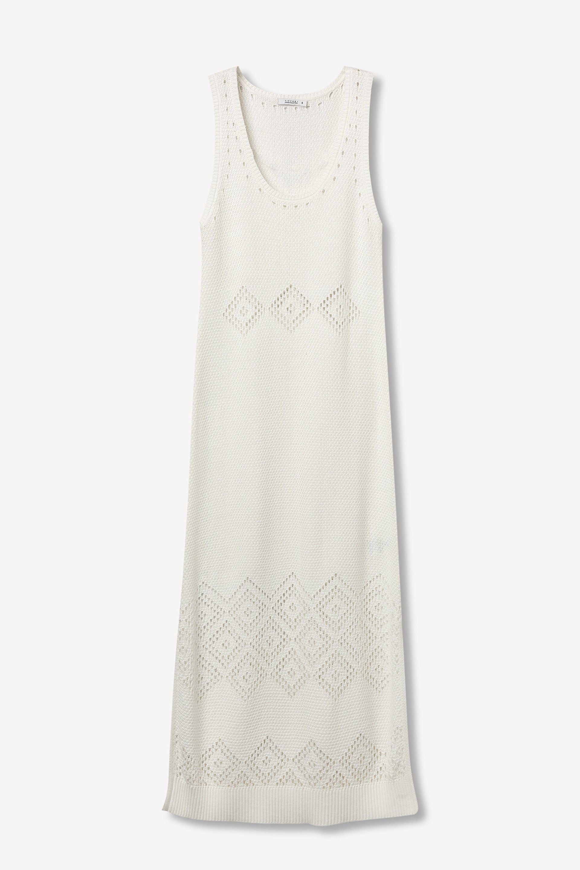 Vestido Crochet Thiel Blanco