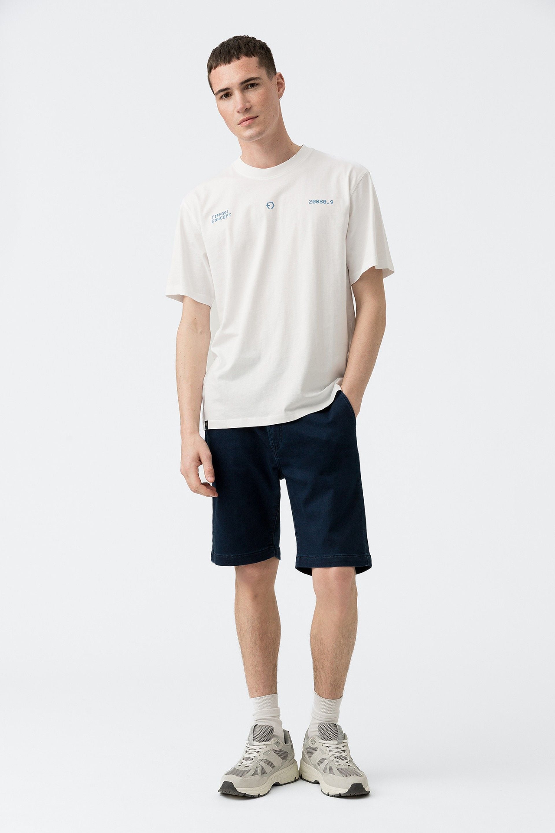 Short Indigo Denim 46 Oscuro