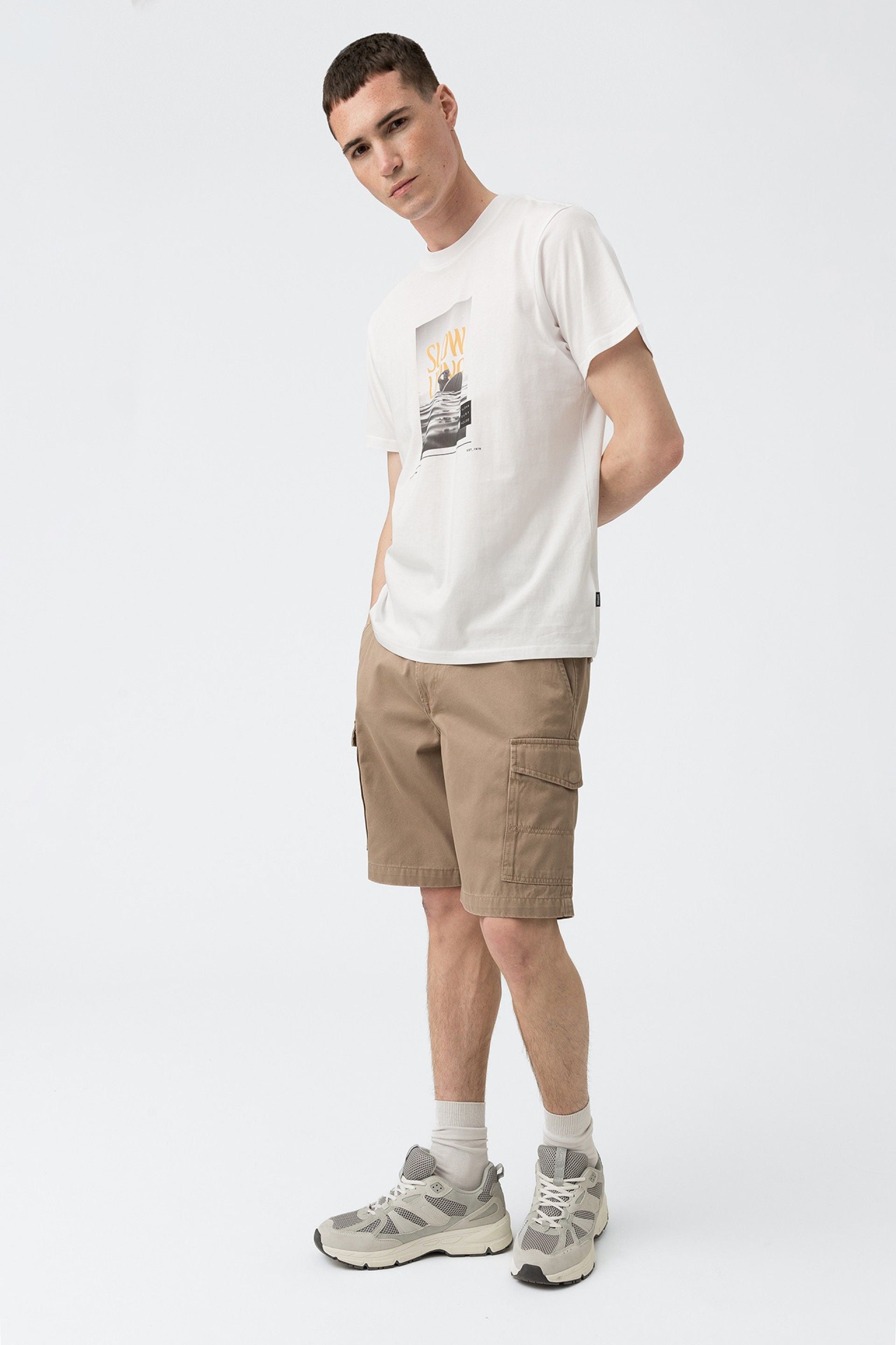 Bermuda Cargo Regular Beige