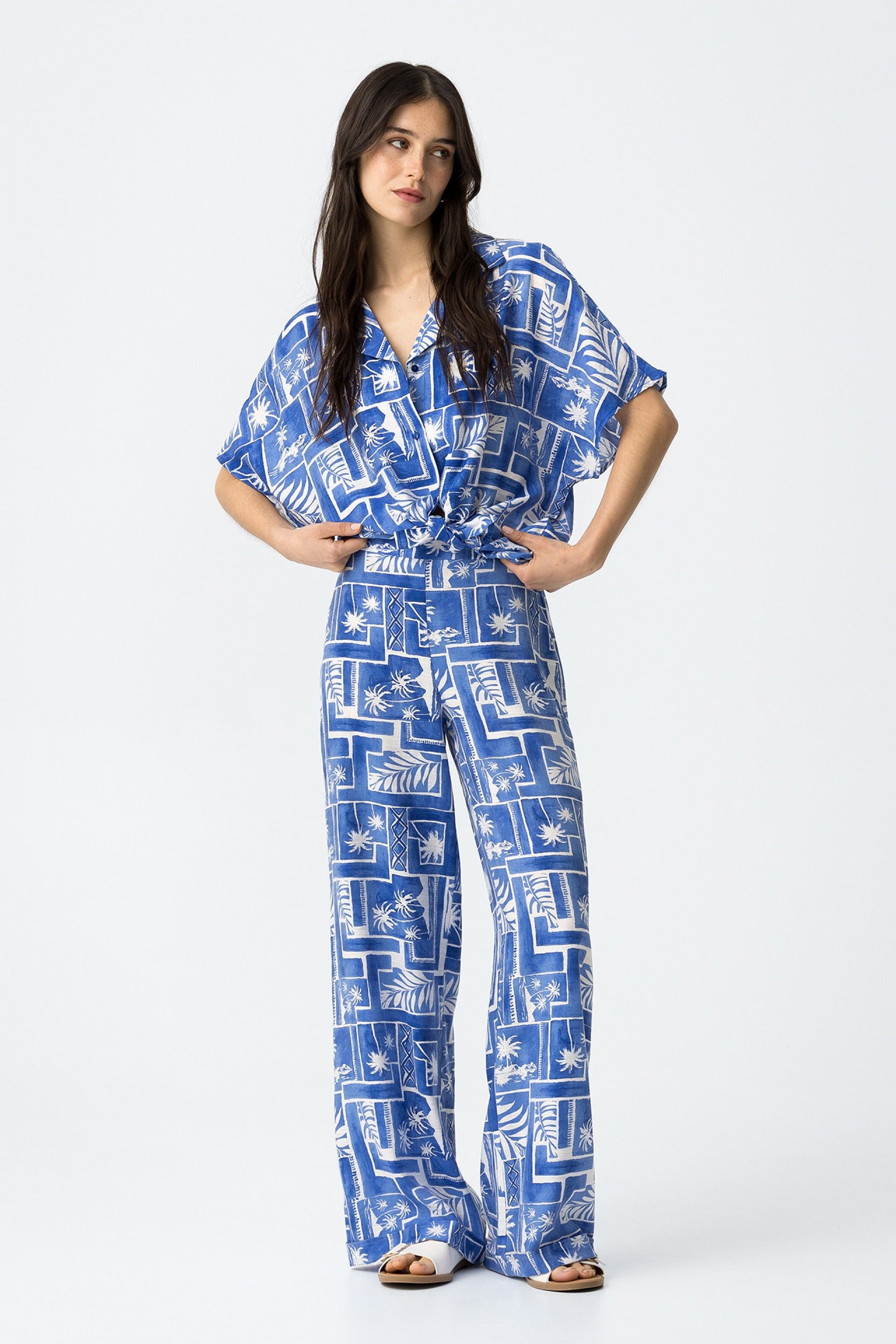 Pantalon Positano Azul