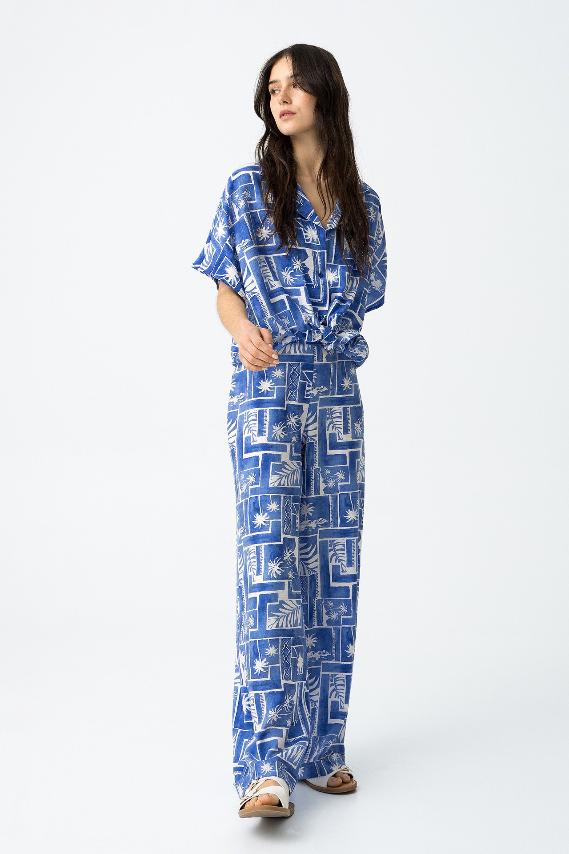 Pantalon Positano Azul