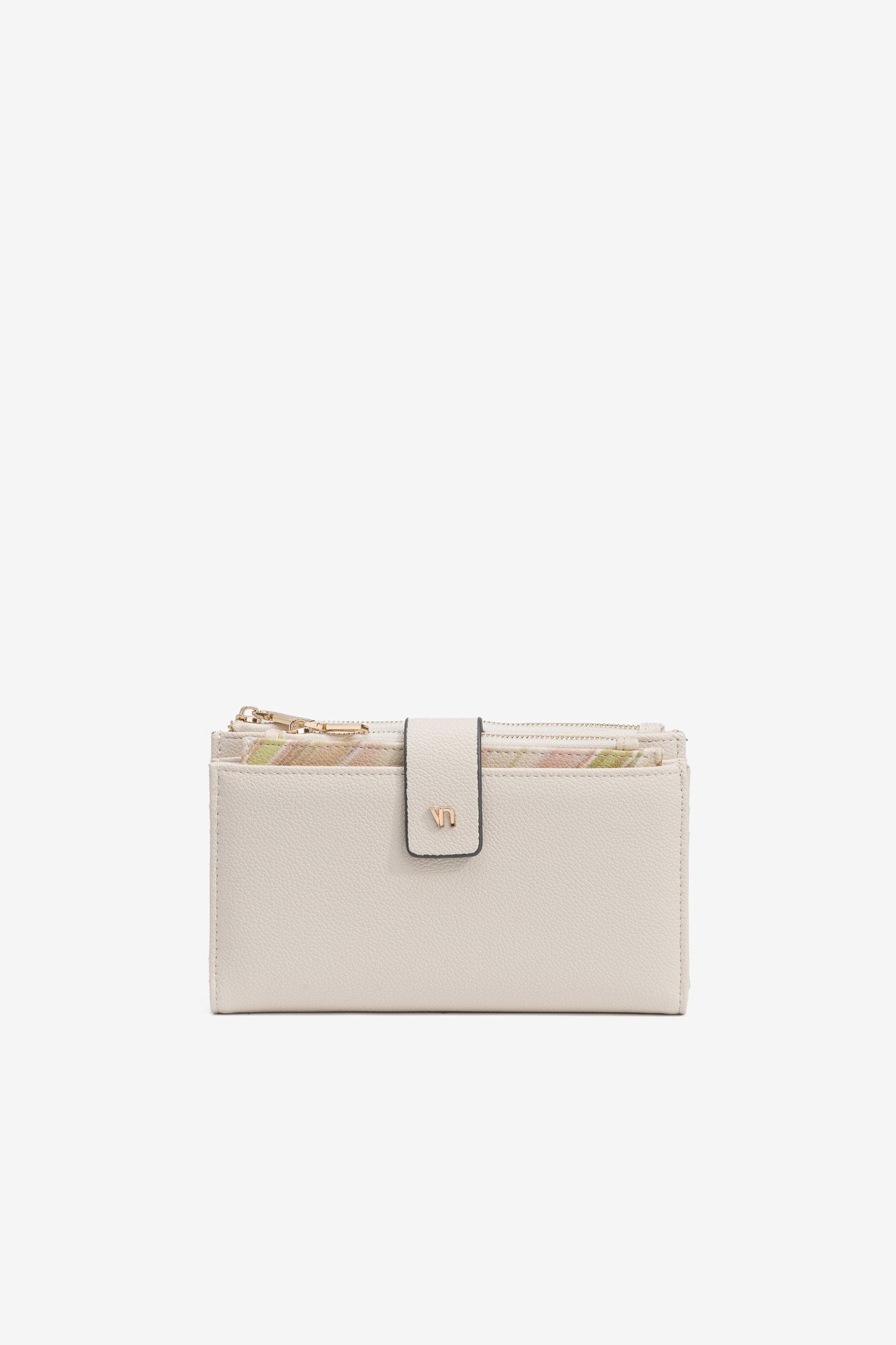 Cartera/Tarjetero Beige 4181