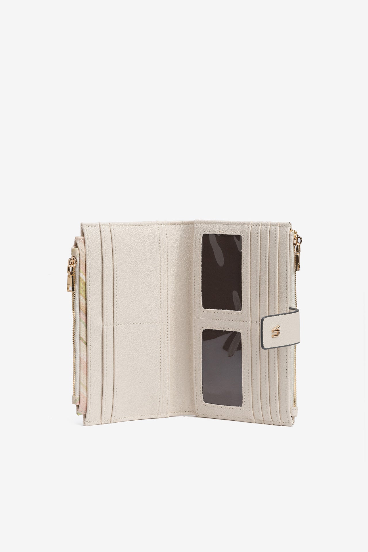 Cartera/Tarjetero Beige 4181