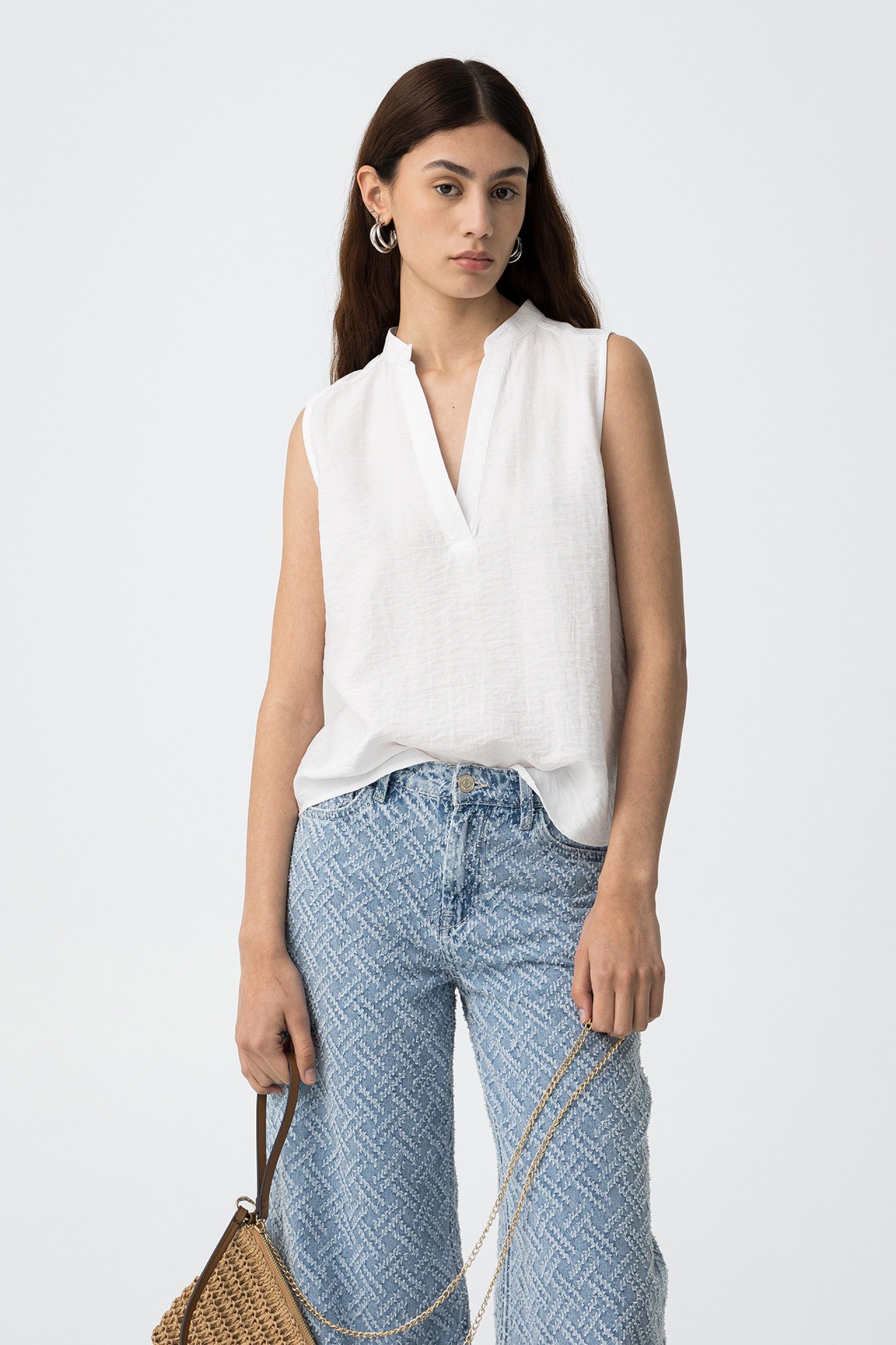 Blusa Gretel Blanca