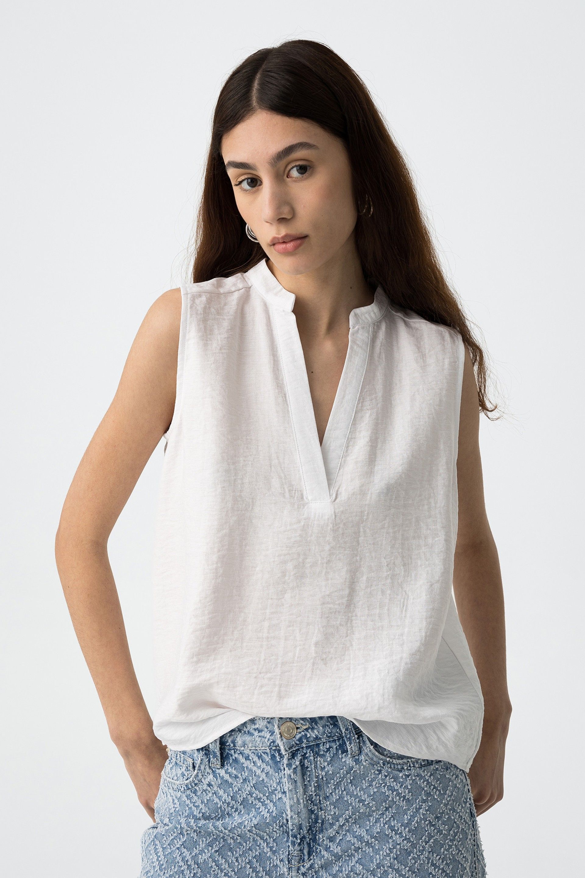 Blusa Gretel Blanca