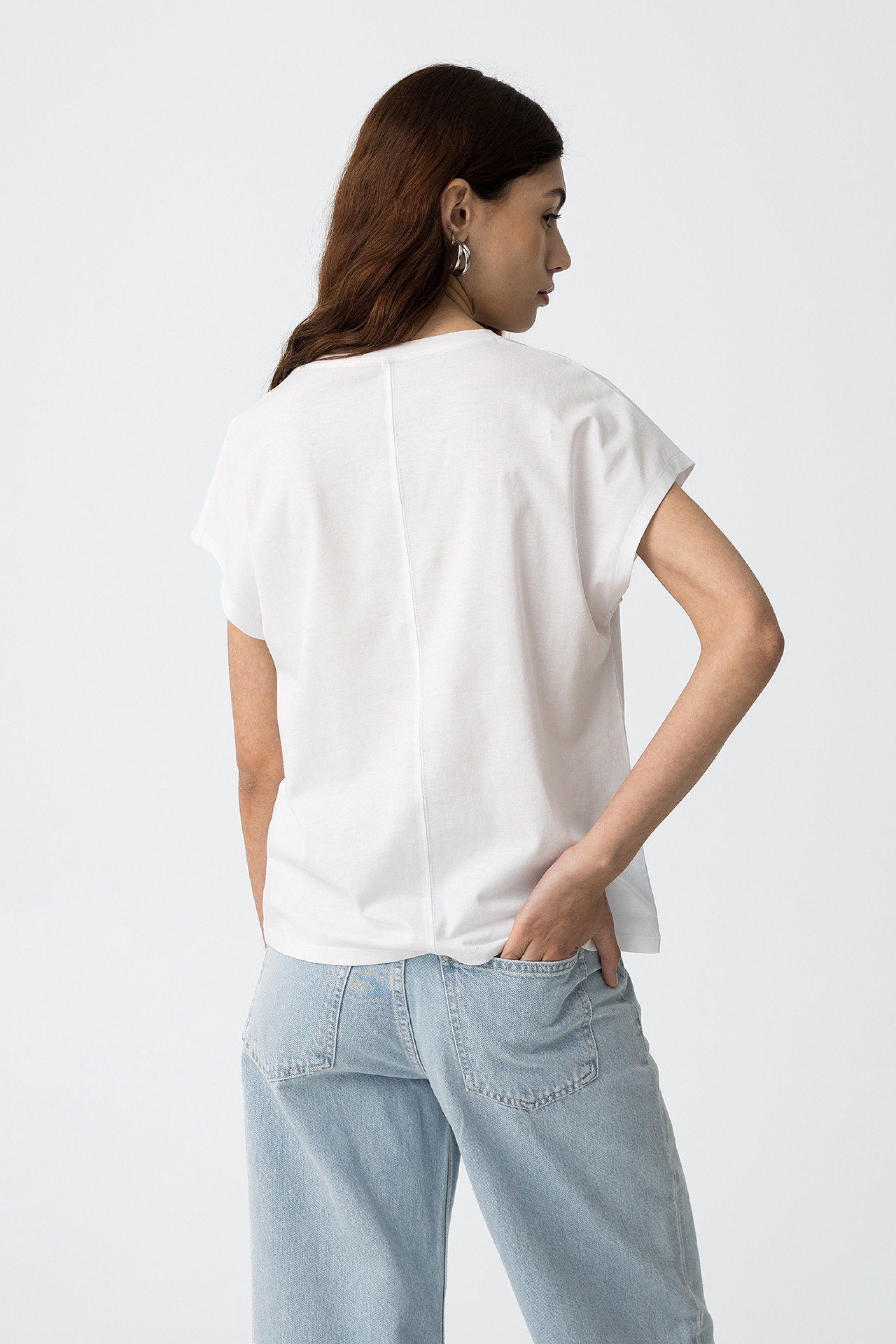 Camiseta Madrid Blanco/Dorado