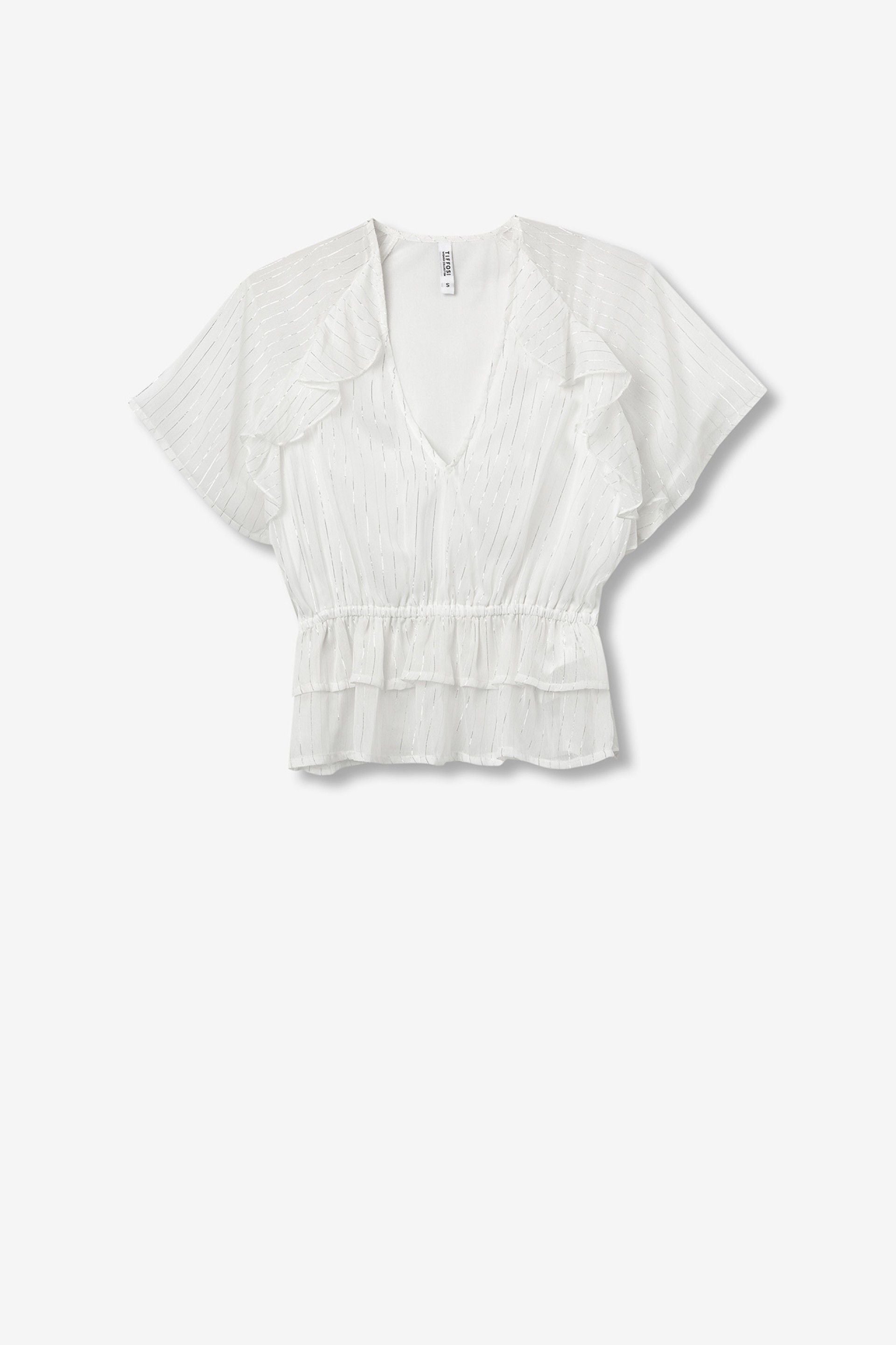 Blusa Maranta Blanca