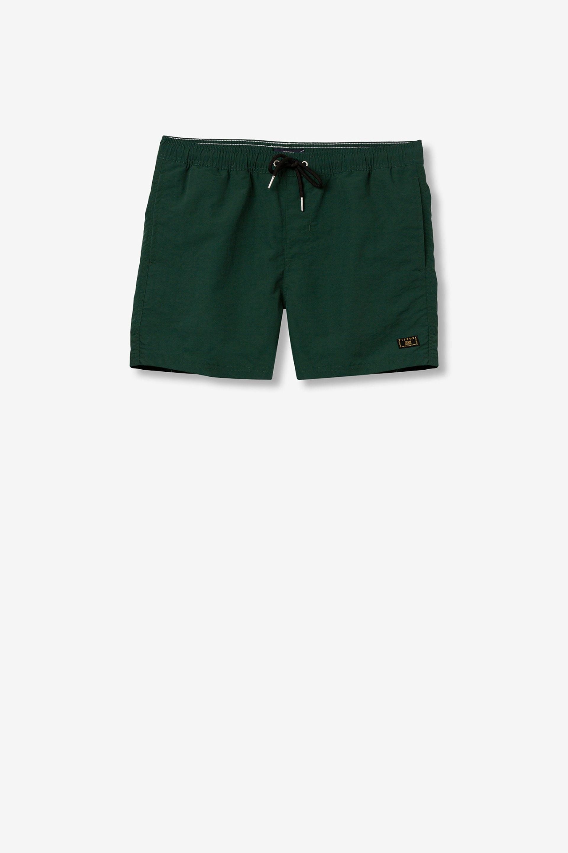 Bañador Liso Volley Verde Oscuro