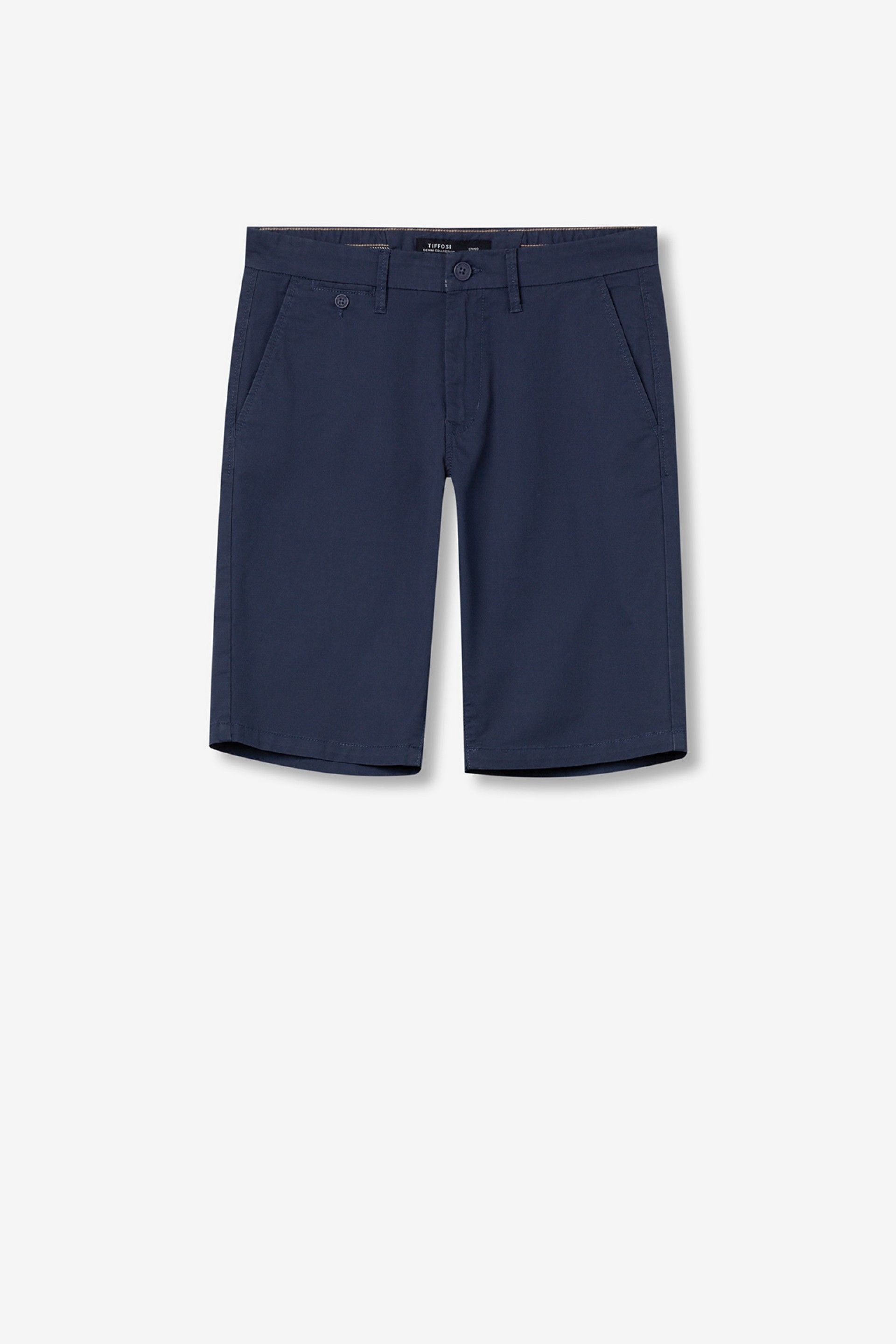Bermuda Chino Slim Azul 750