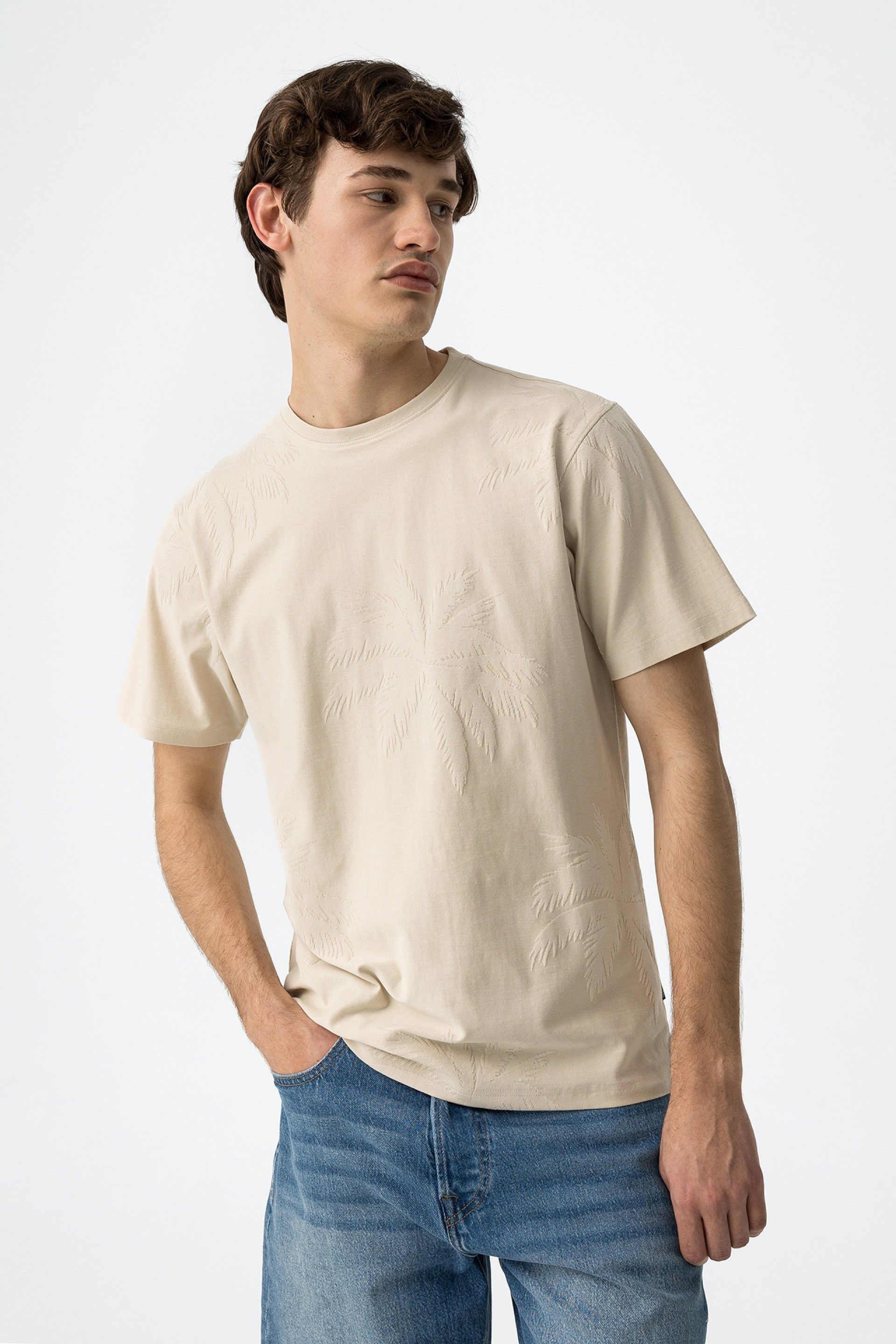 Camiseta Creed Beige