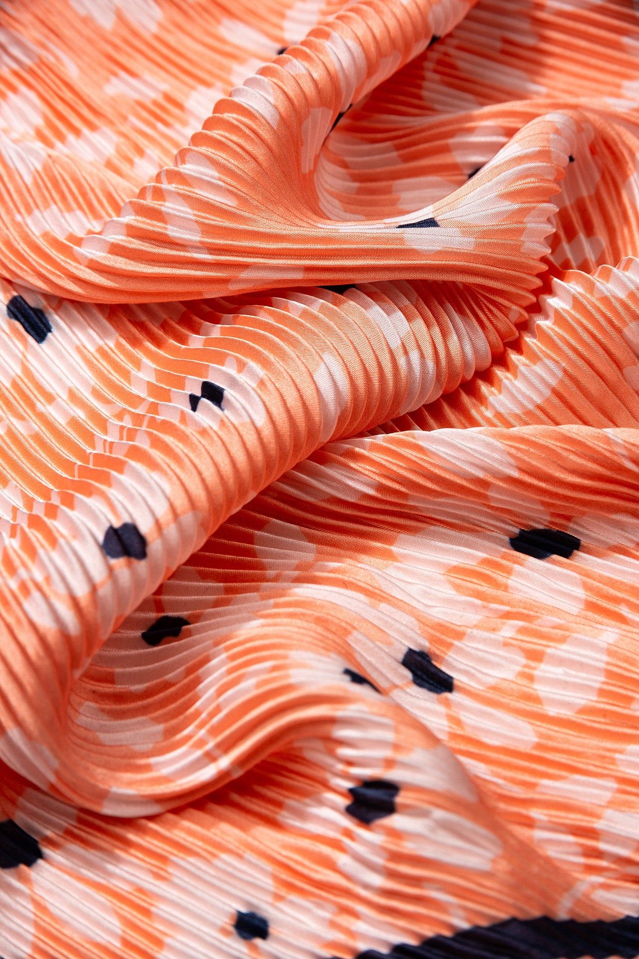 Pañuelo Cuello Floral Naranja 193