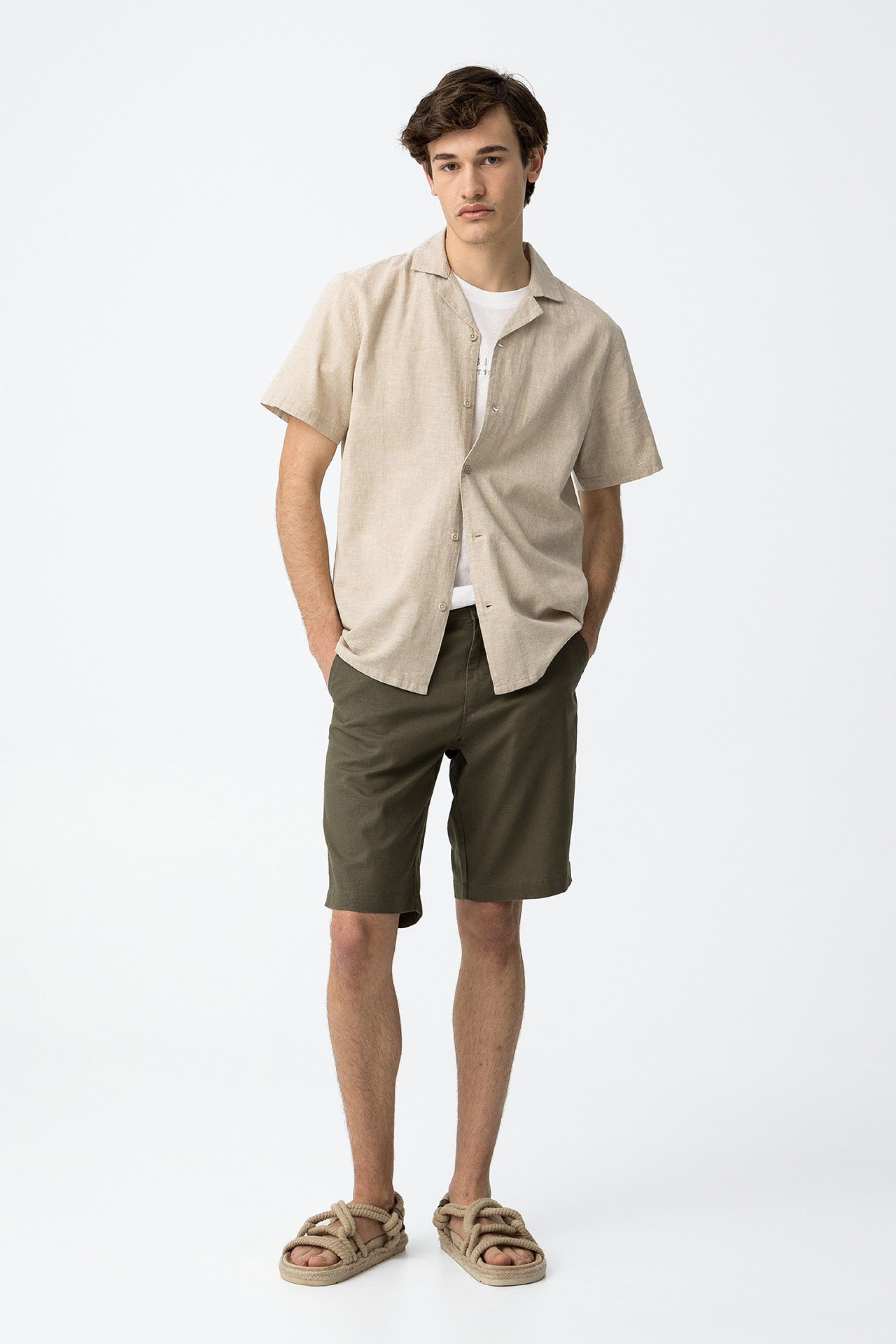 Camisa Matthew Beige