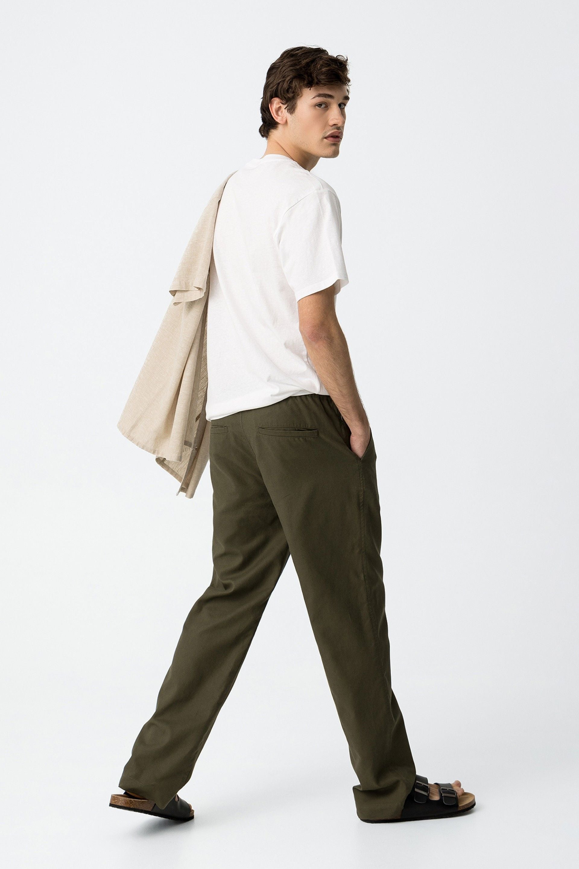 Pantalón Relaxed Pant Olive