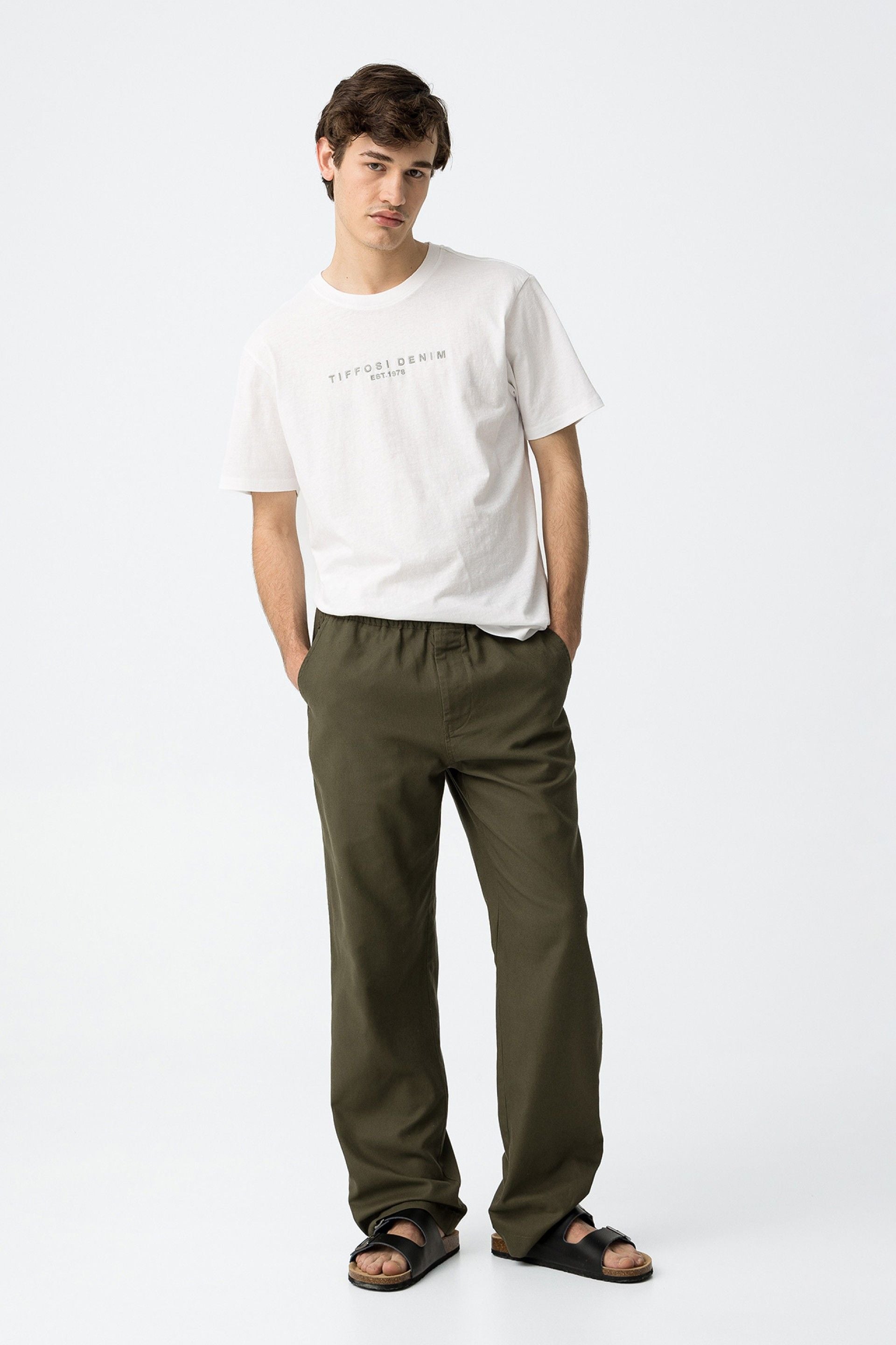 Pantalón Relaxed Pant Olive