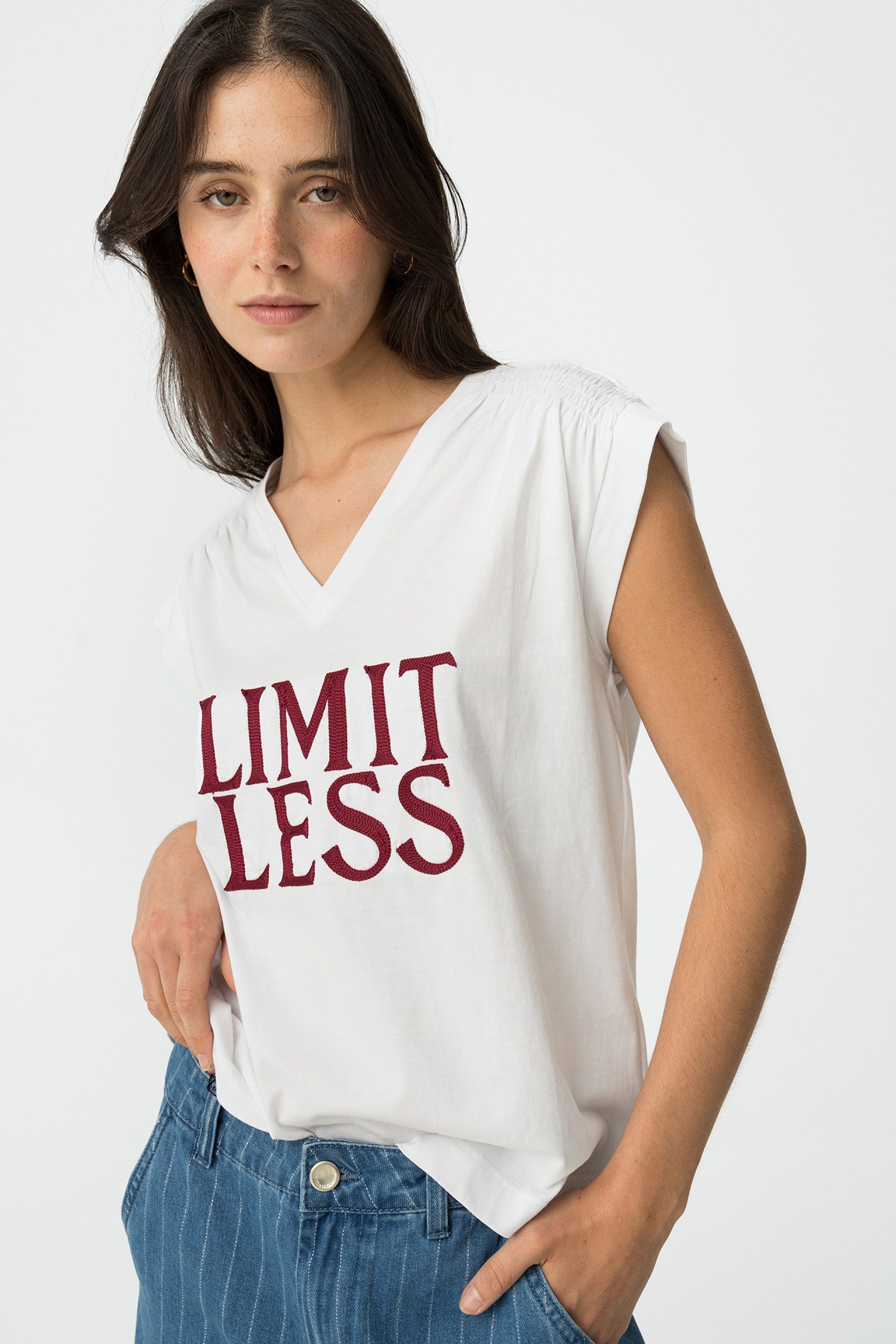 Camiseta Cammie Blanca