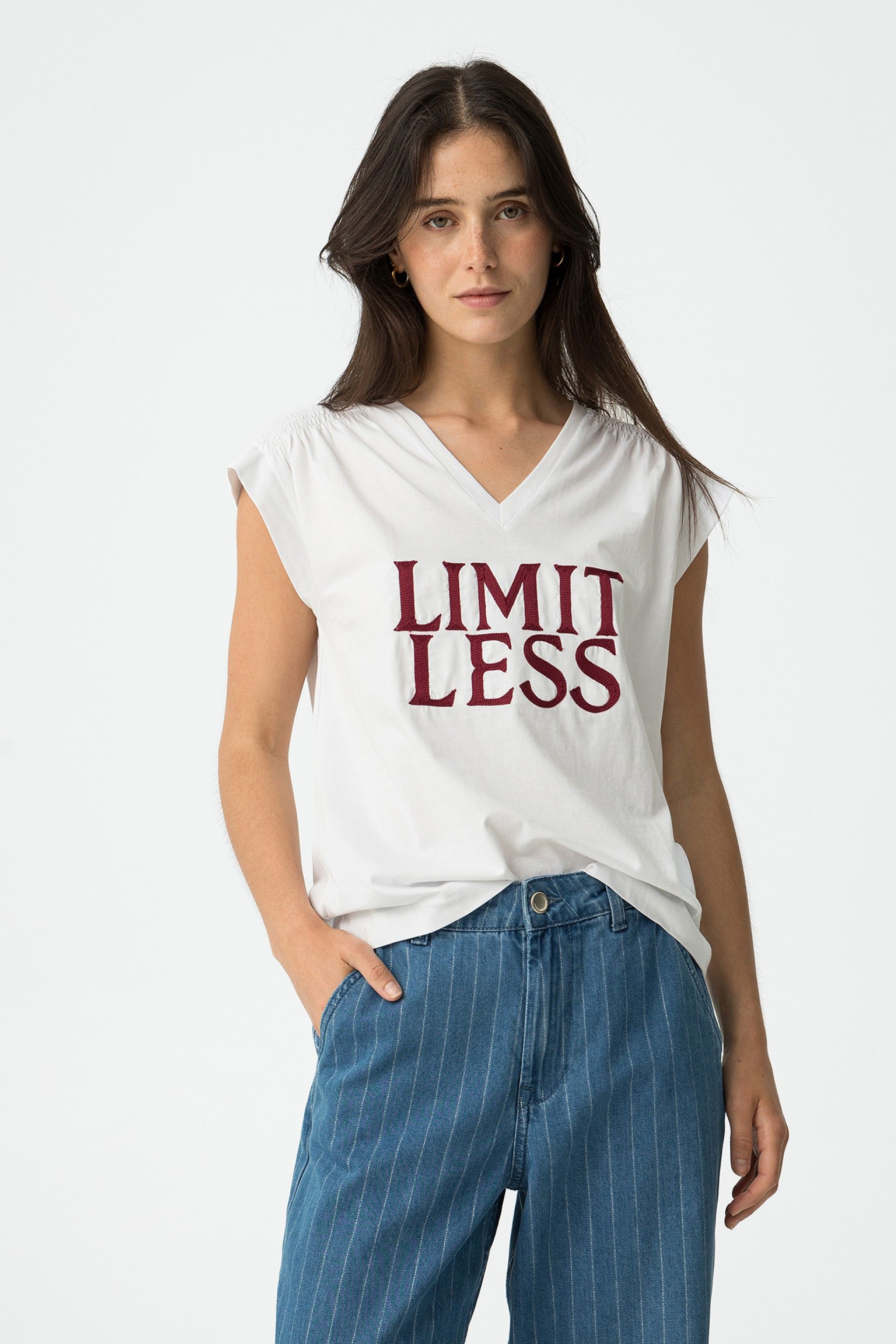 Camiseta Cammie Blanca