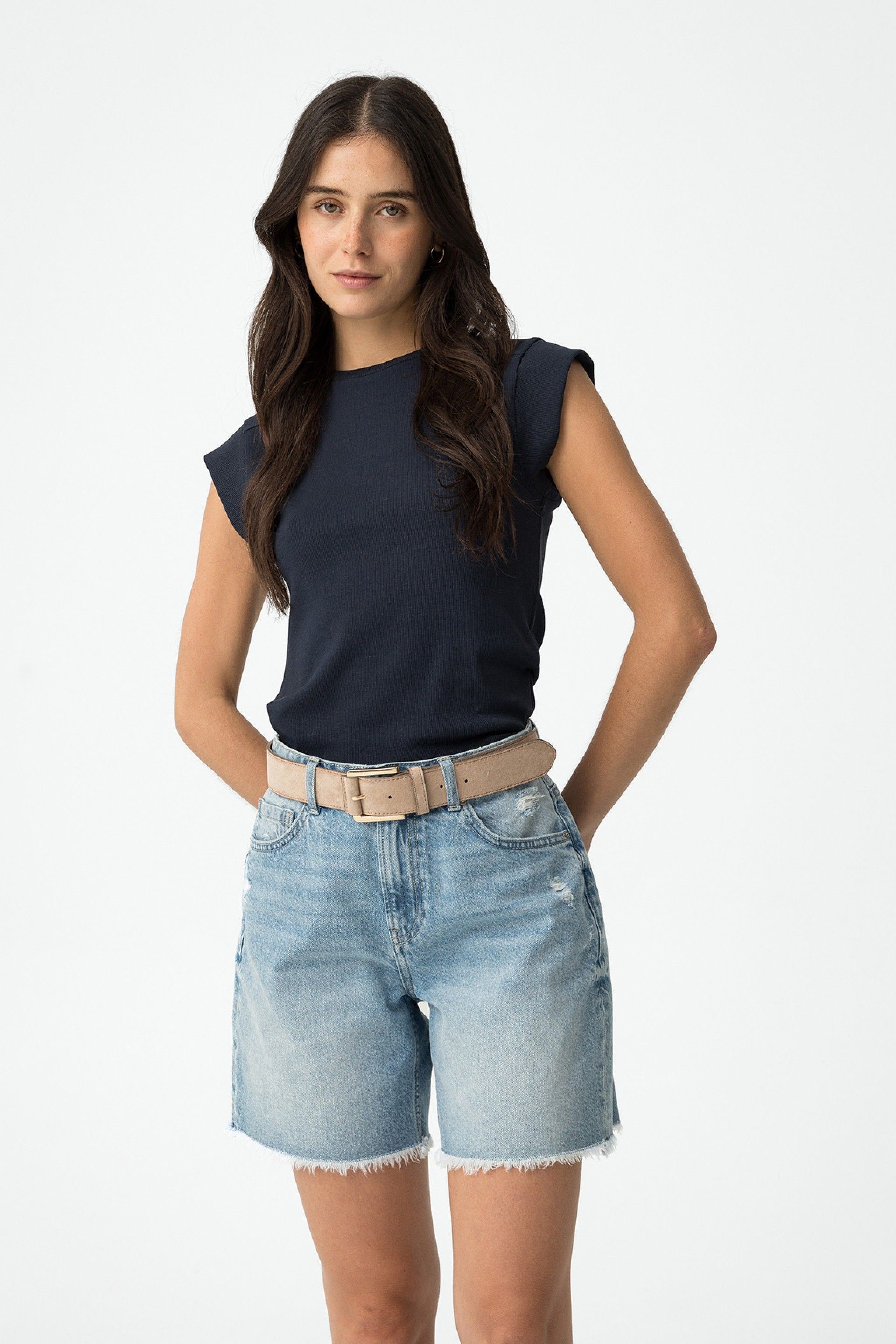 Camiseta Maresia Azul Marino
