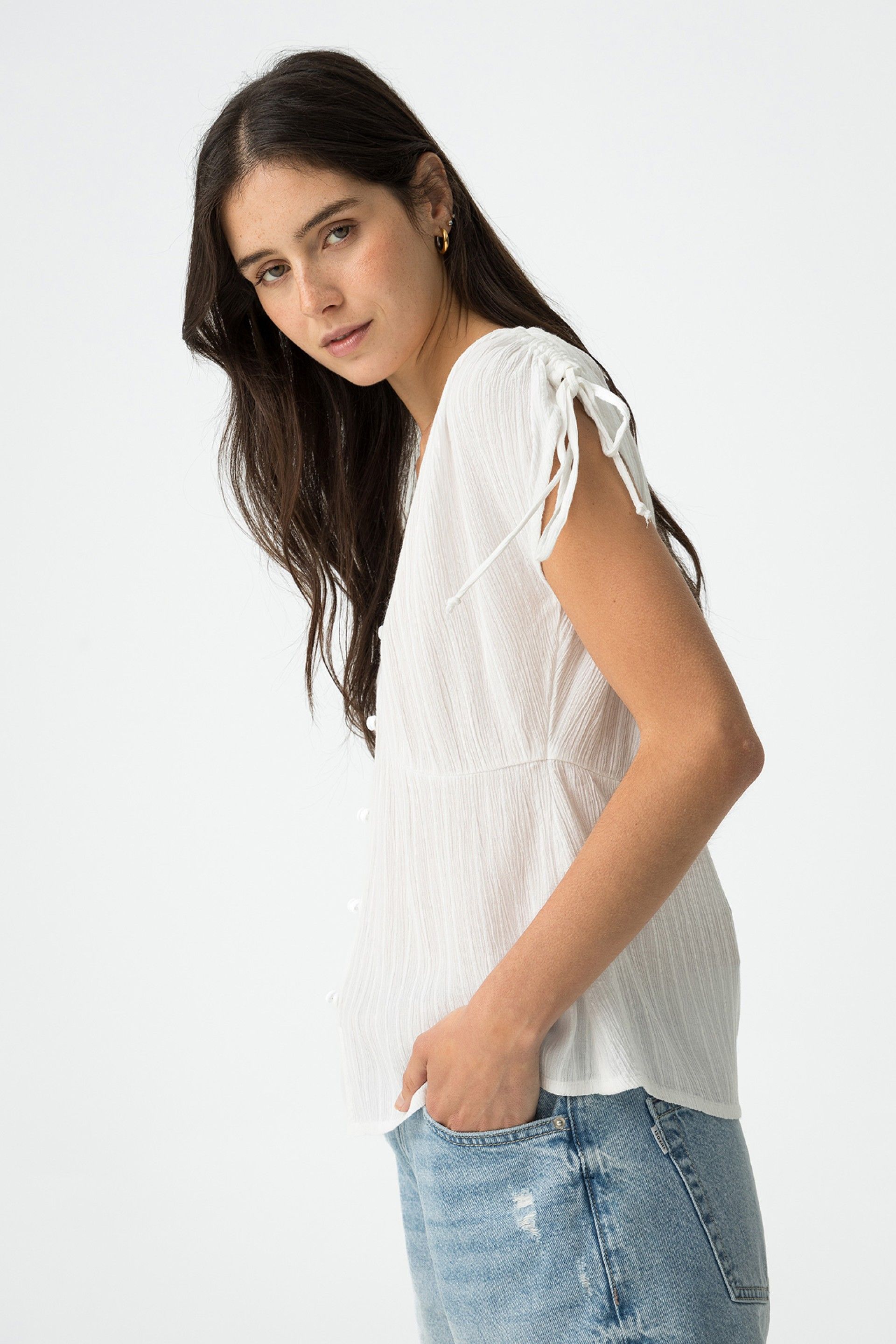 Blusa Tomar Blanco
