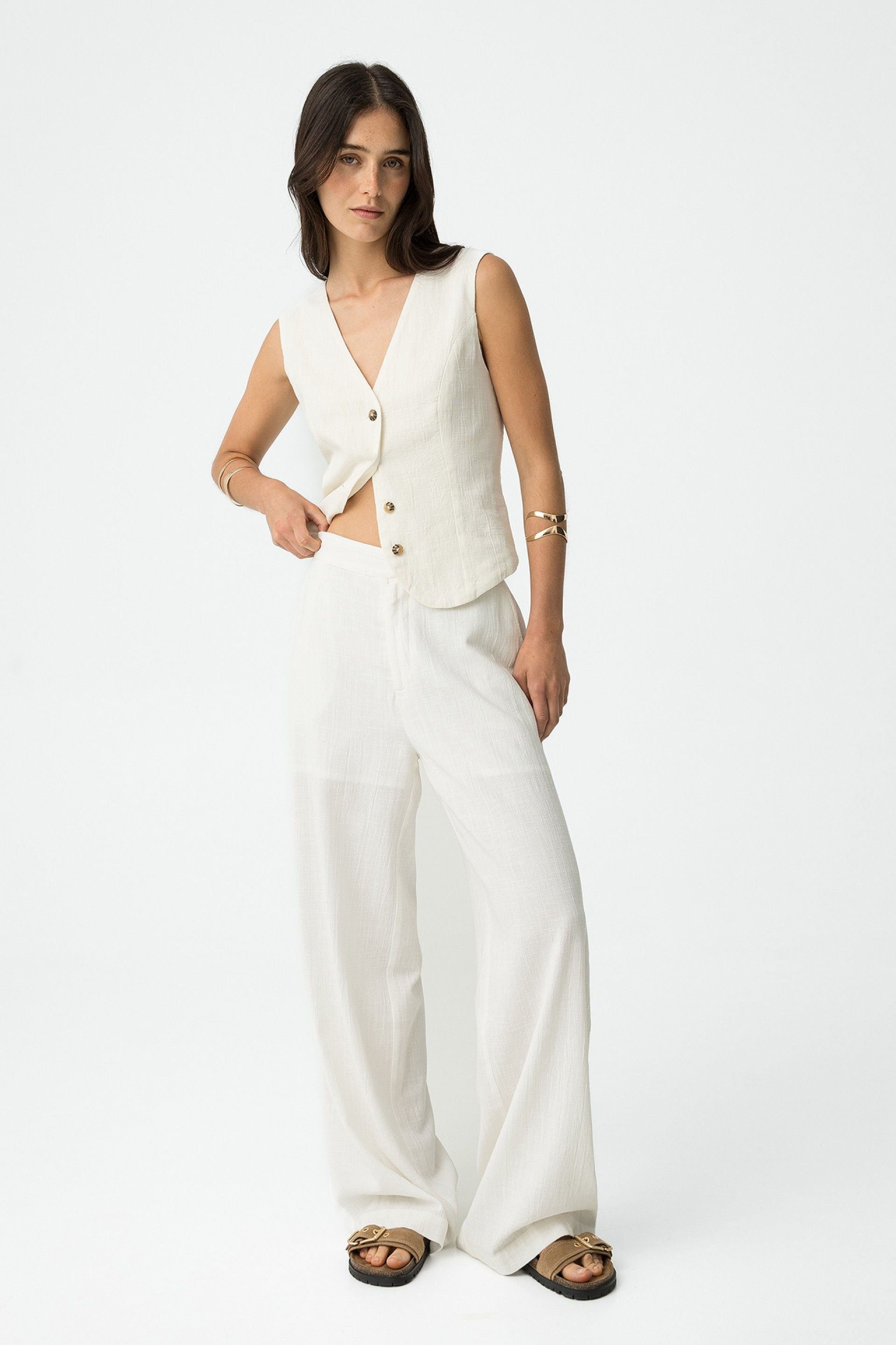 Pantalón Colety Blanco