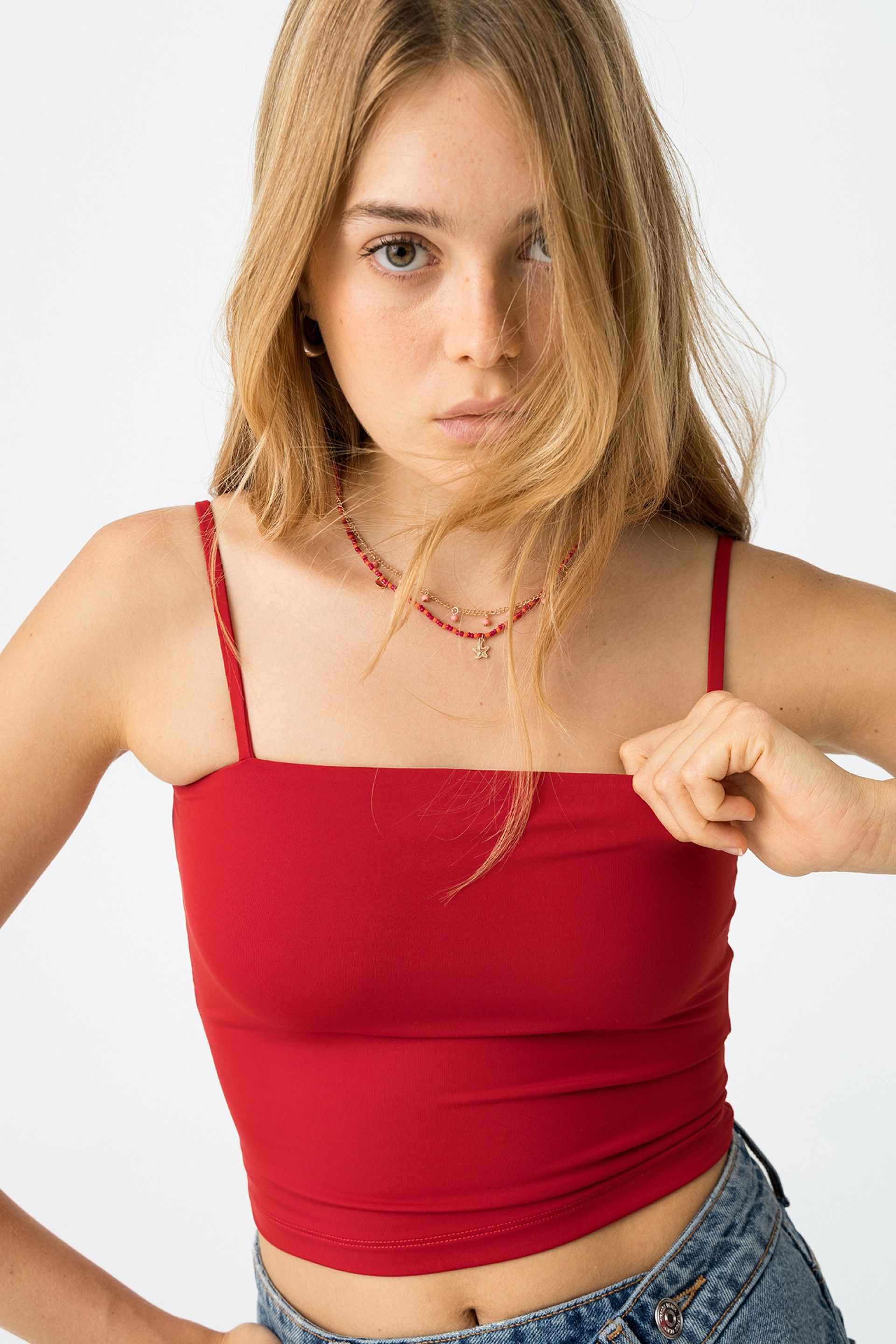 Top Perez Rojo