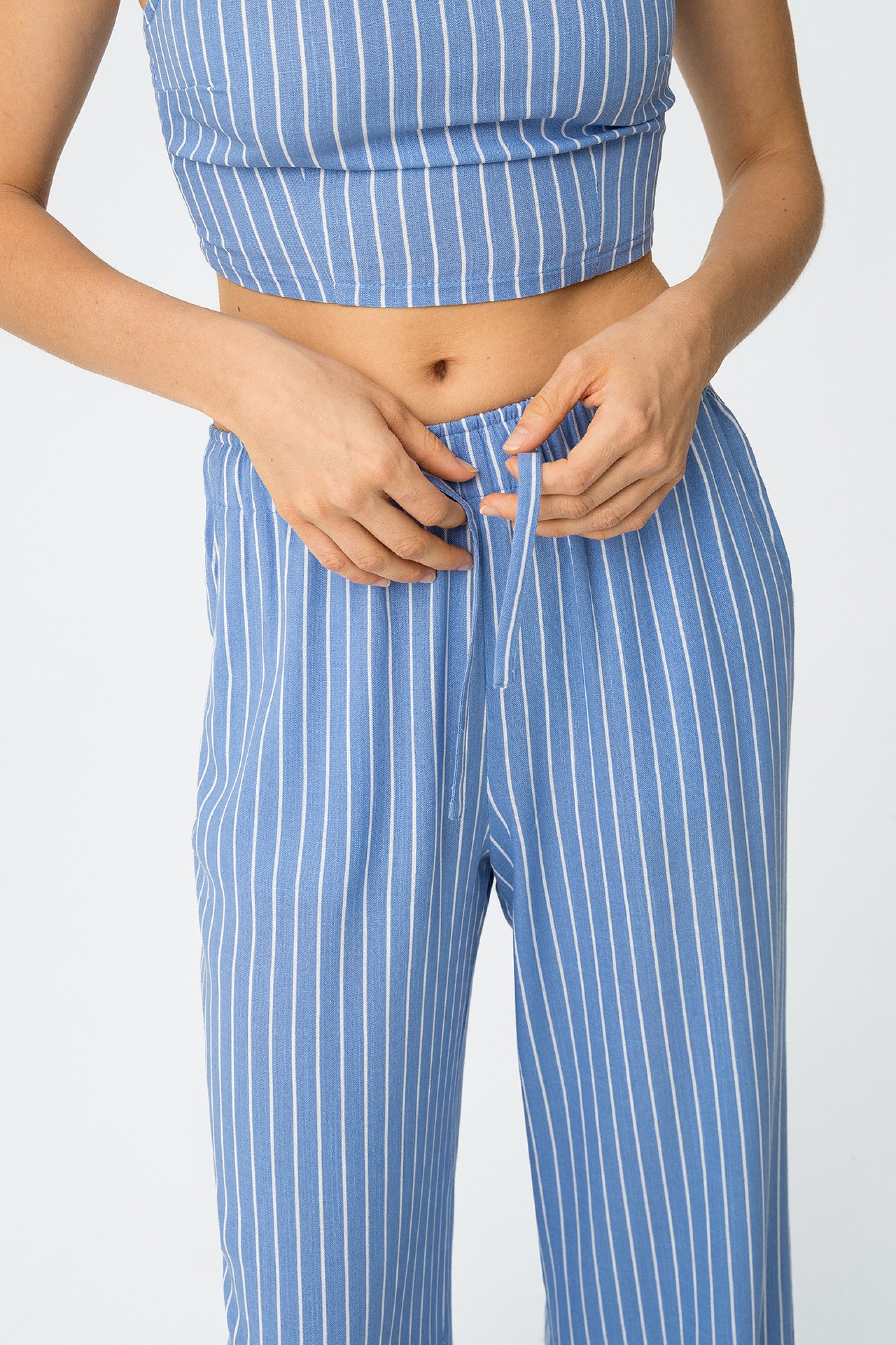 Pantalón Greece Rayas Azul