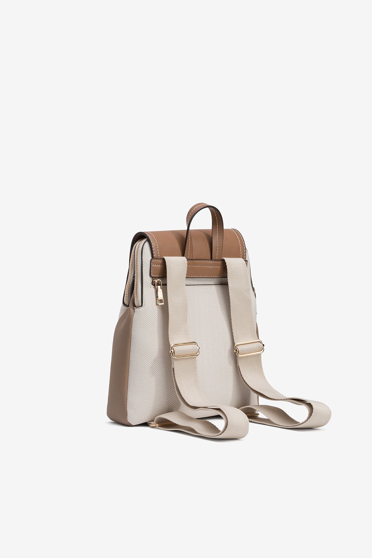 Mochila Beige/Marrón 4540