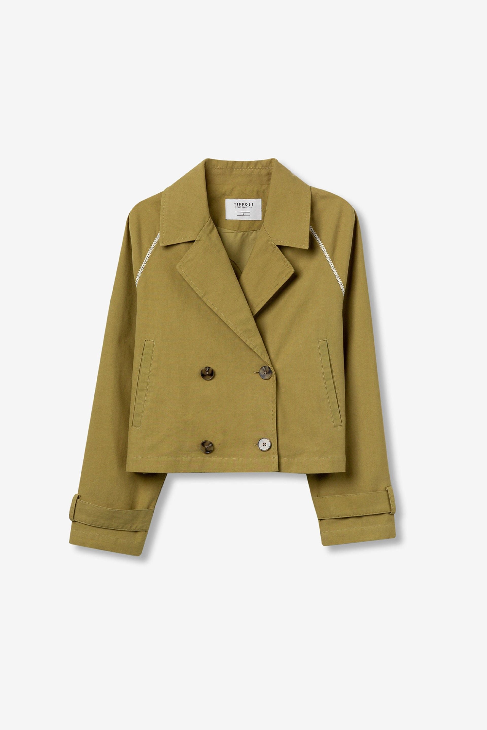 Gabardina Corta Nara Verde