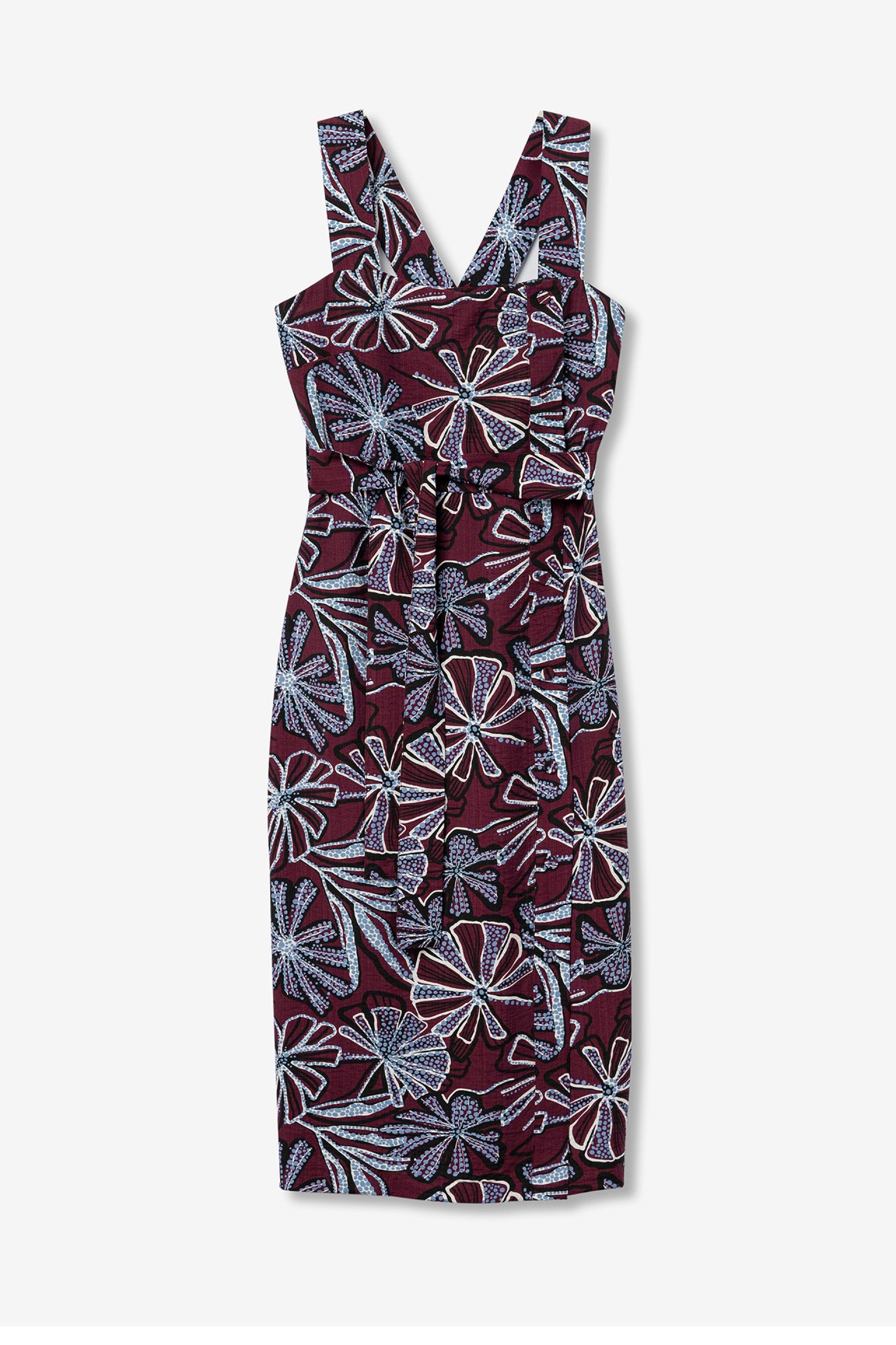 Vestido Burton Granate