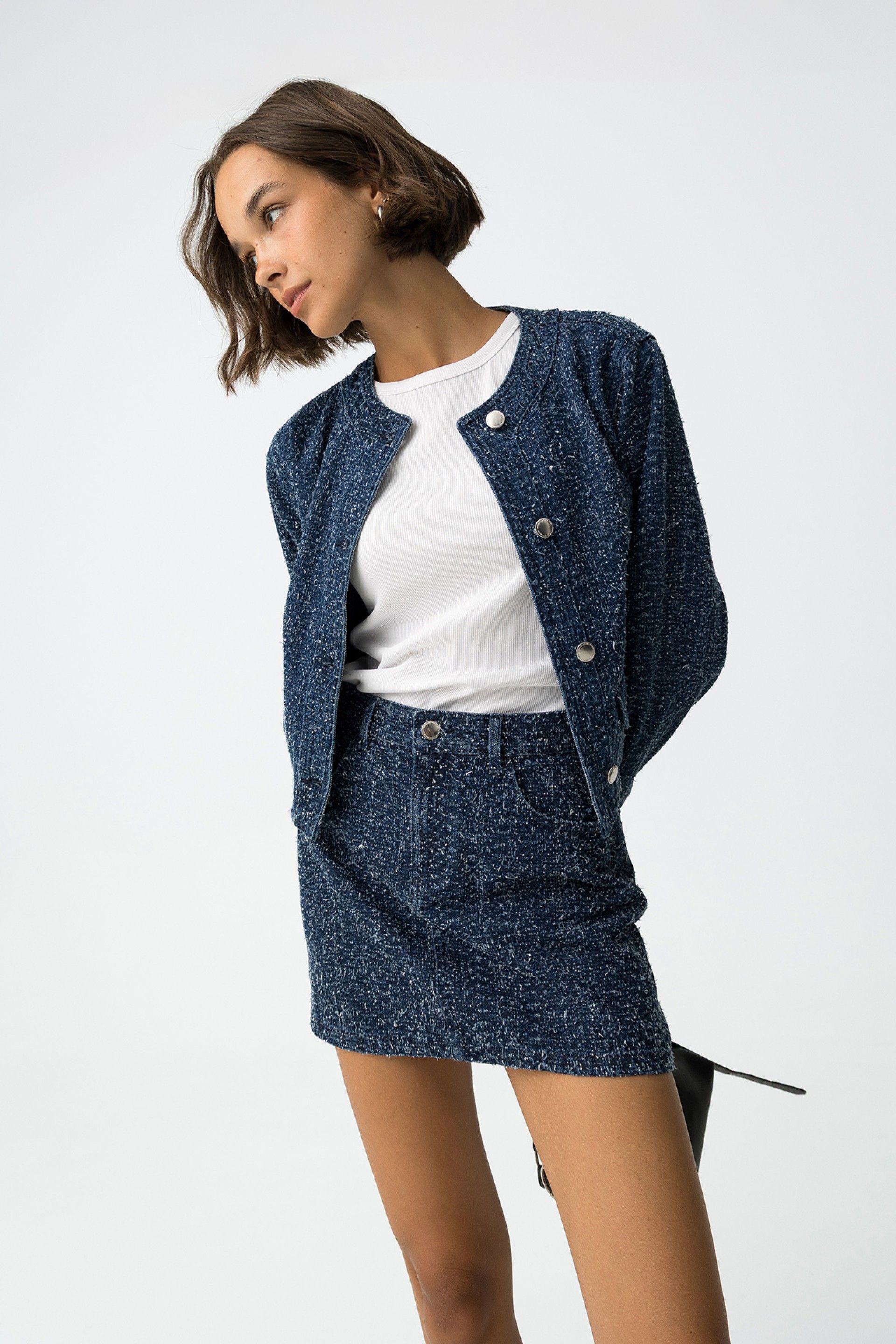 Falda Mini Vitoria Denim