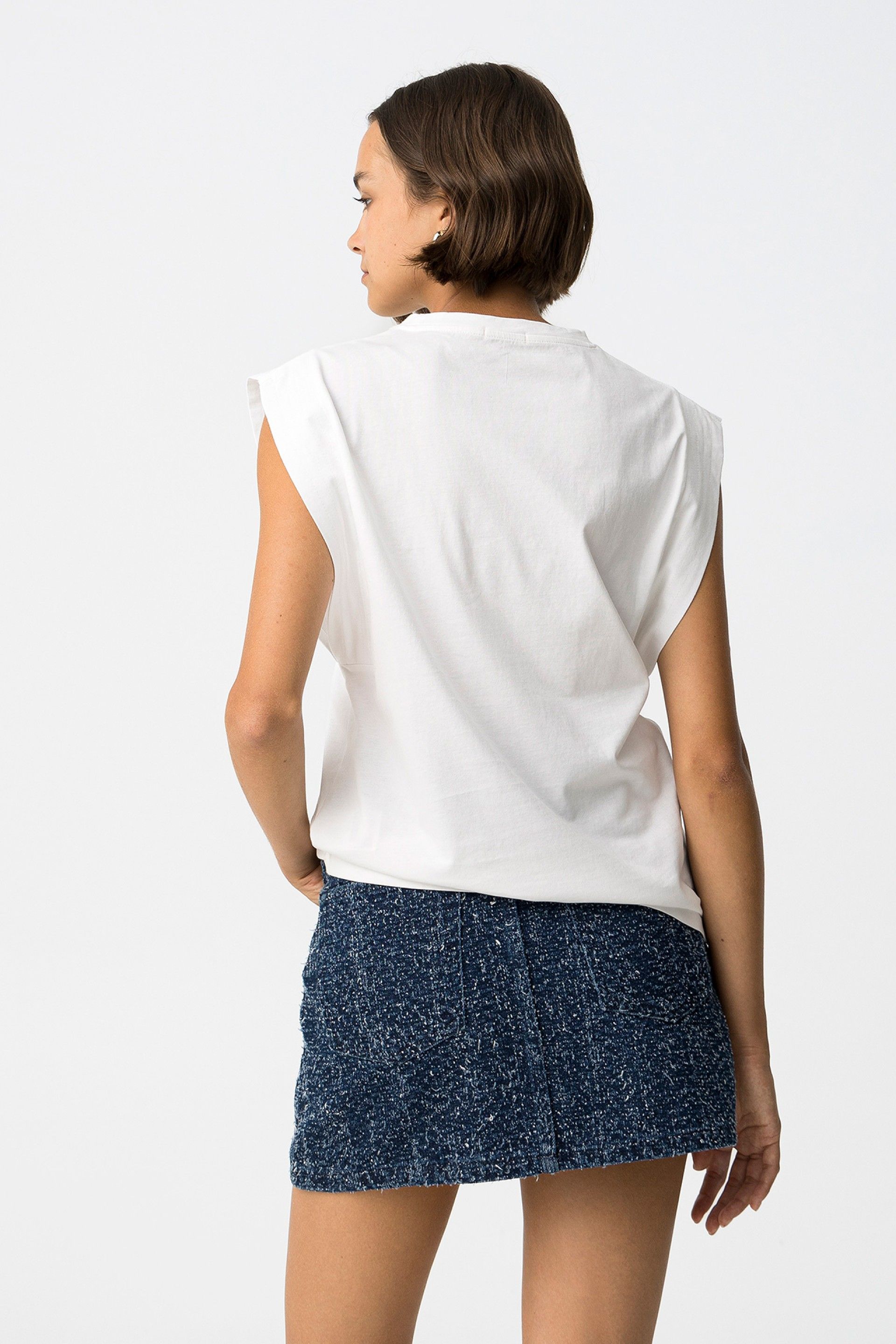 Camiseta Indigo Blanca