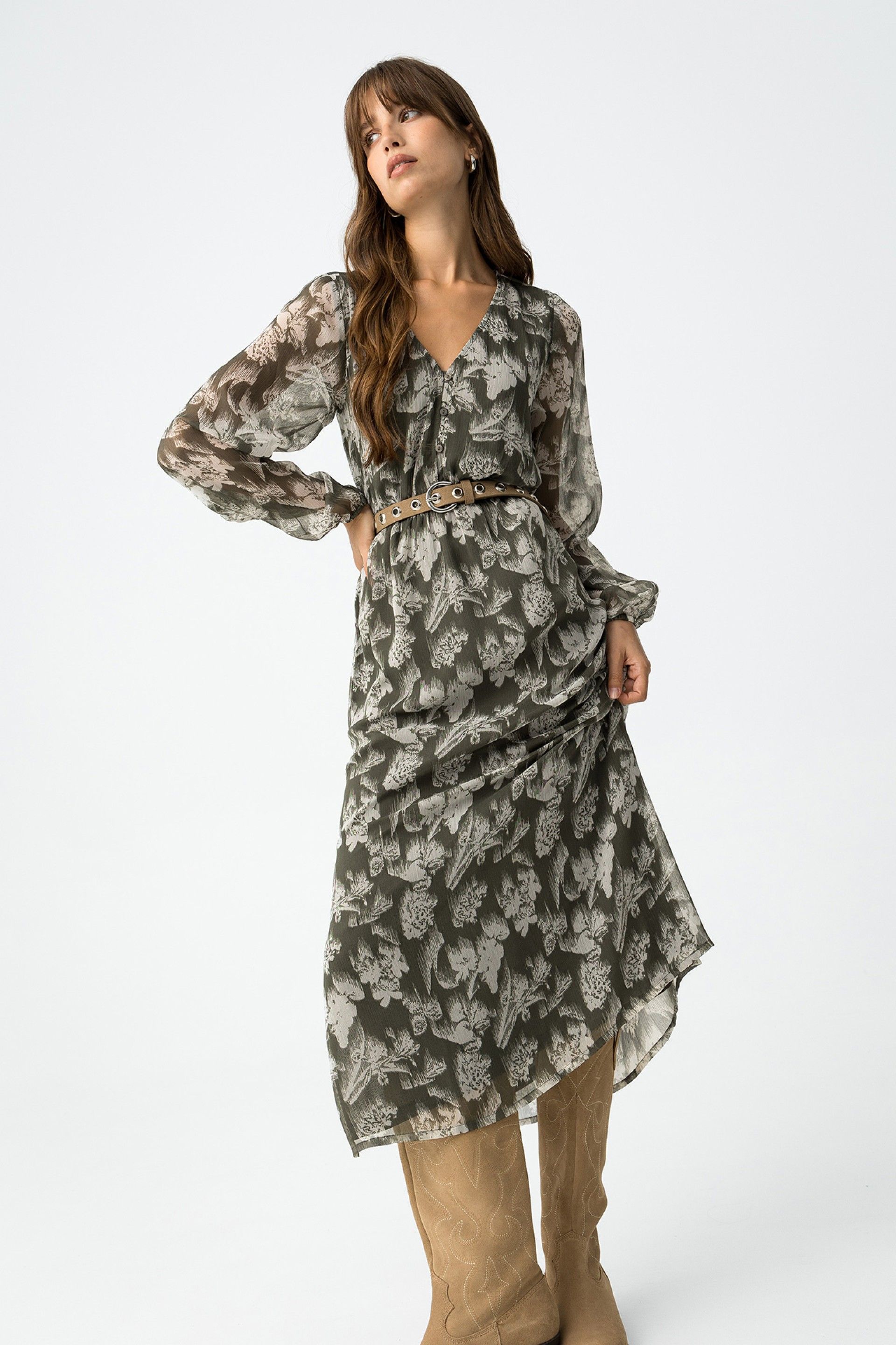 Vestido largo Kourtney