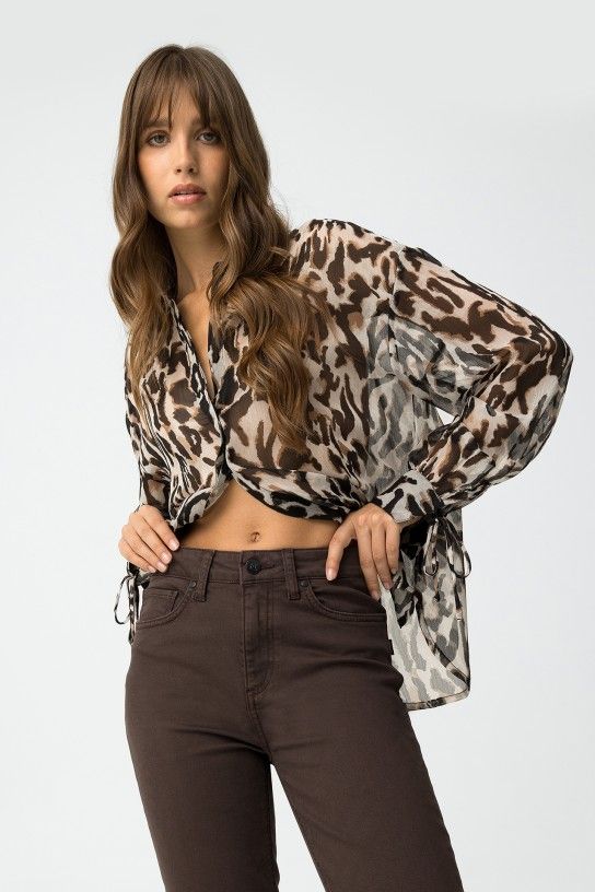 Blusa Timber Leopardo