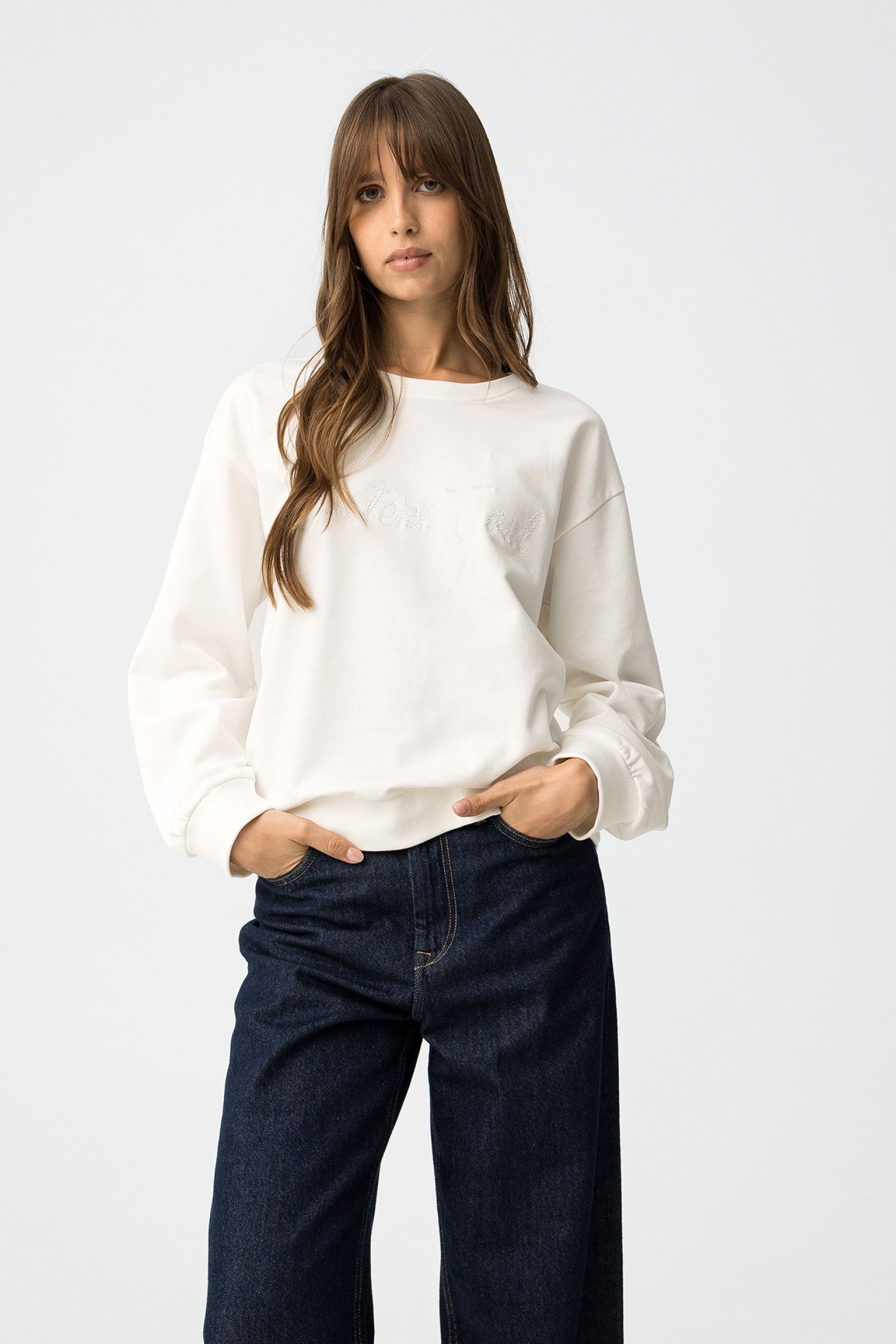 Sudadera Wester Blanca