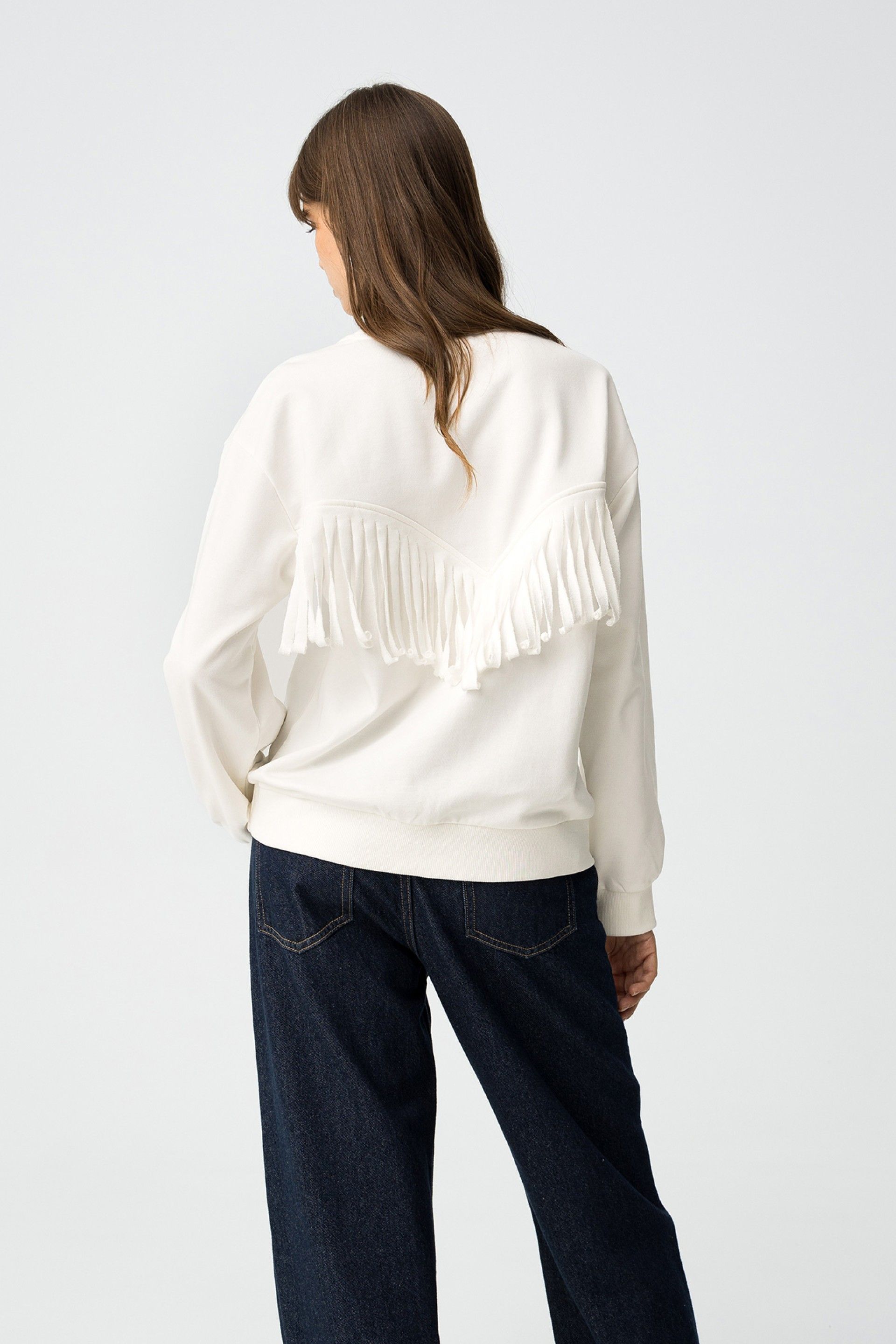 Sudadera Wester Blanca