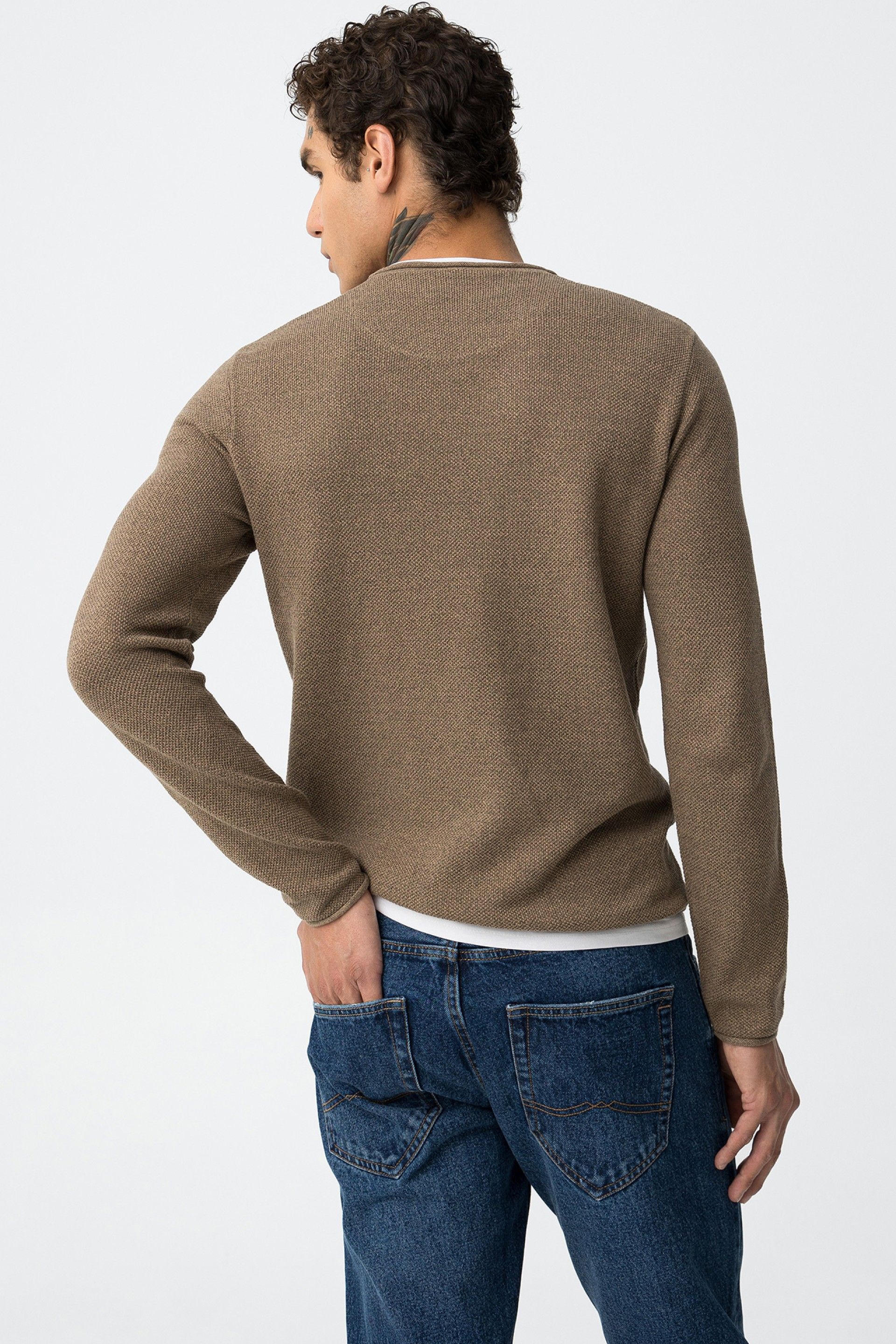 Jersey Alabastro Marrón