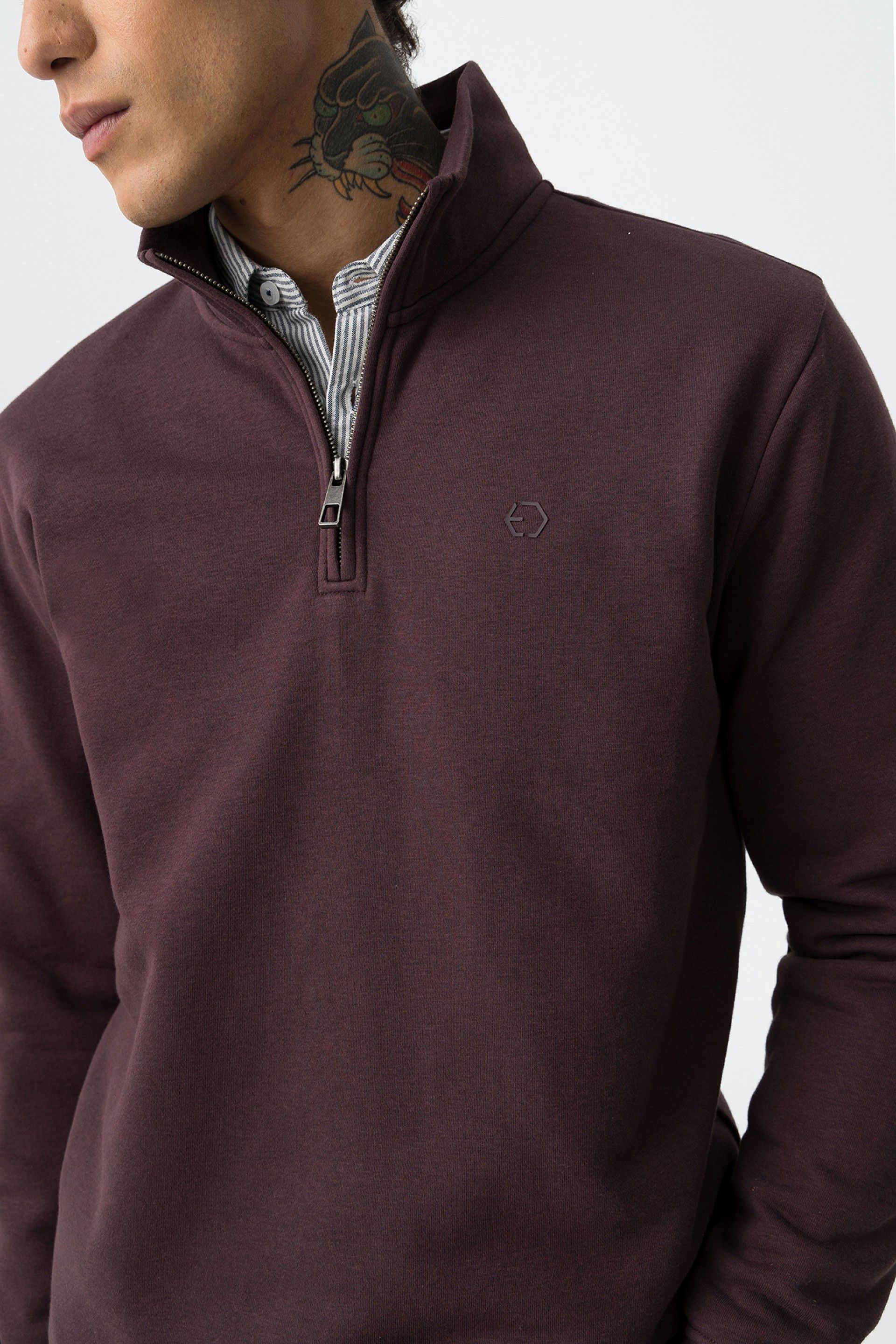 Sudadera Jamir Burdeos